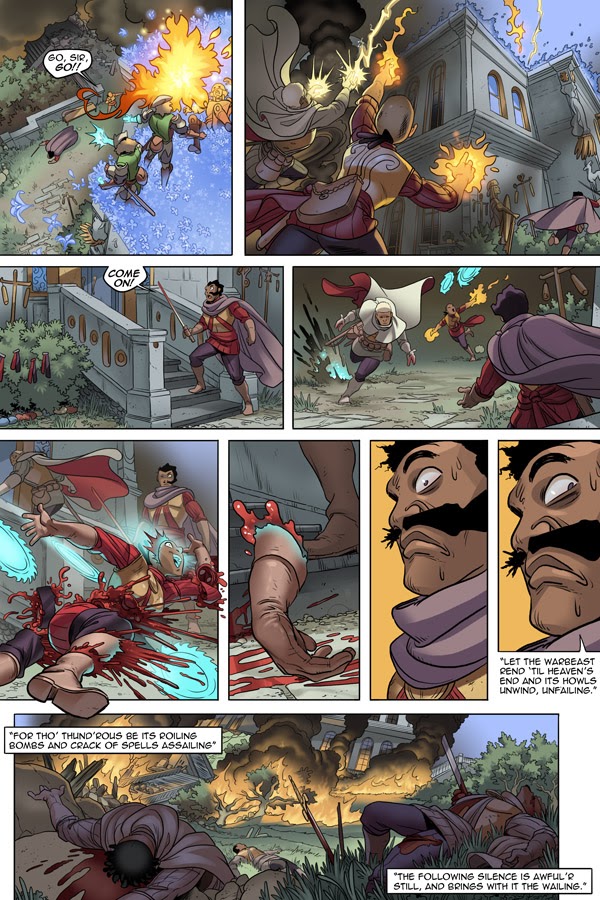 Read online Unsounded comic -  Issue #16 - 44