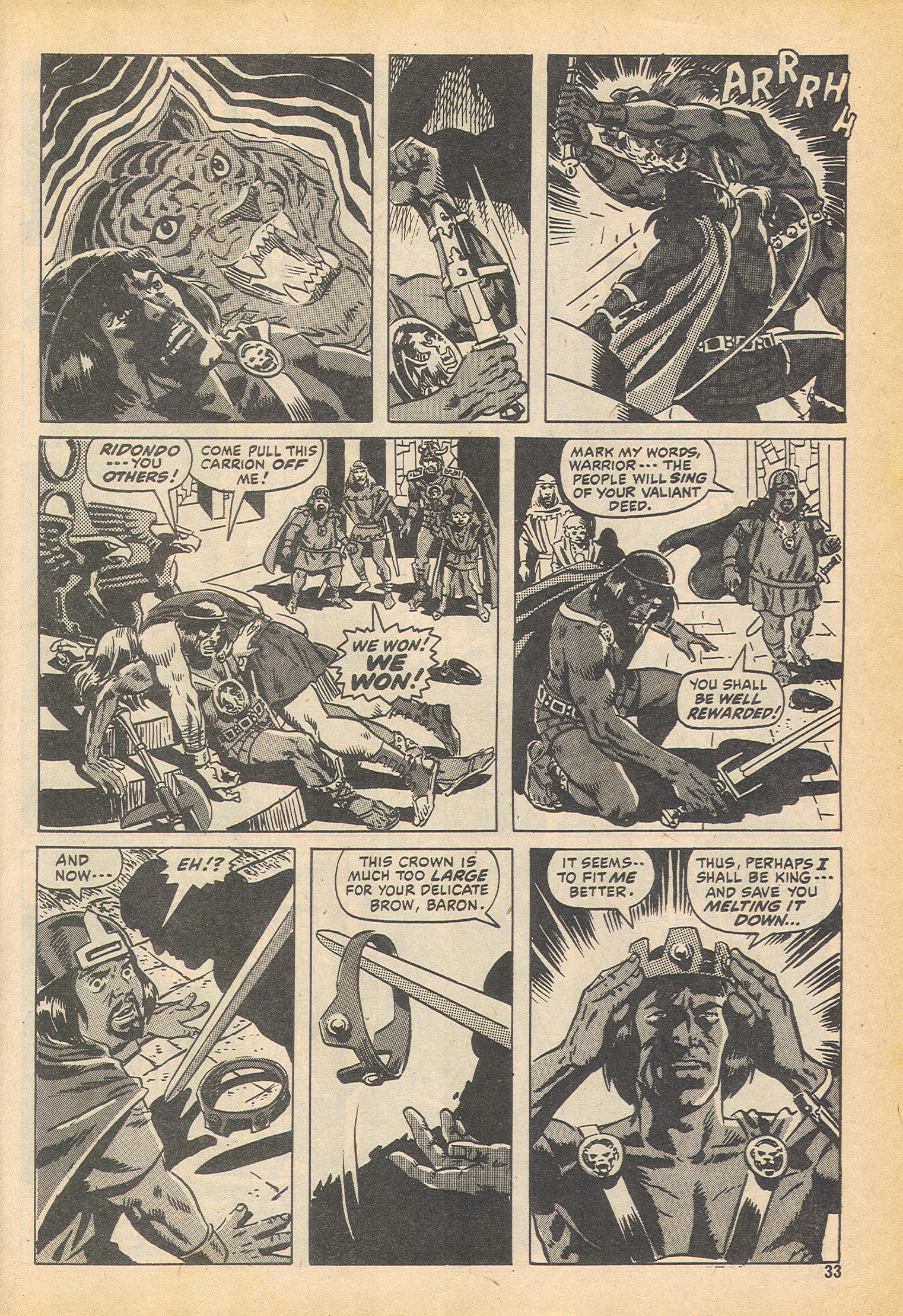 Read online The Savage Sword of Conan (1975) comic -  Issue #2 - 33