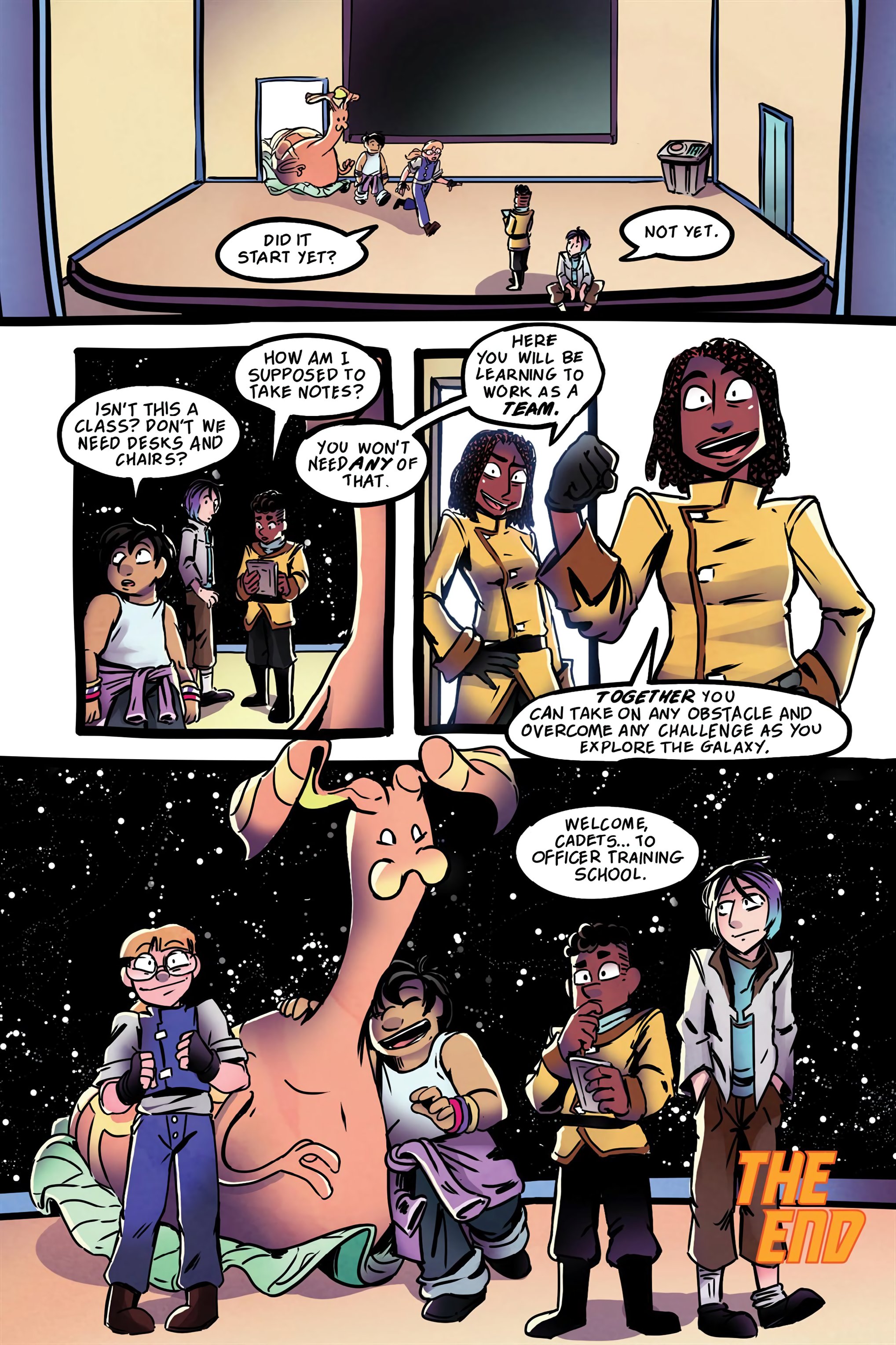 Read online Cosmic Cadets: Contact! comic -  Issue # TPB (Part 2) - 61