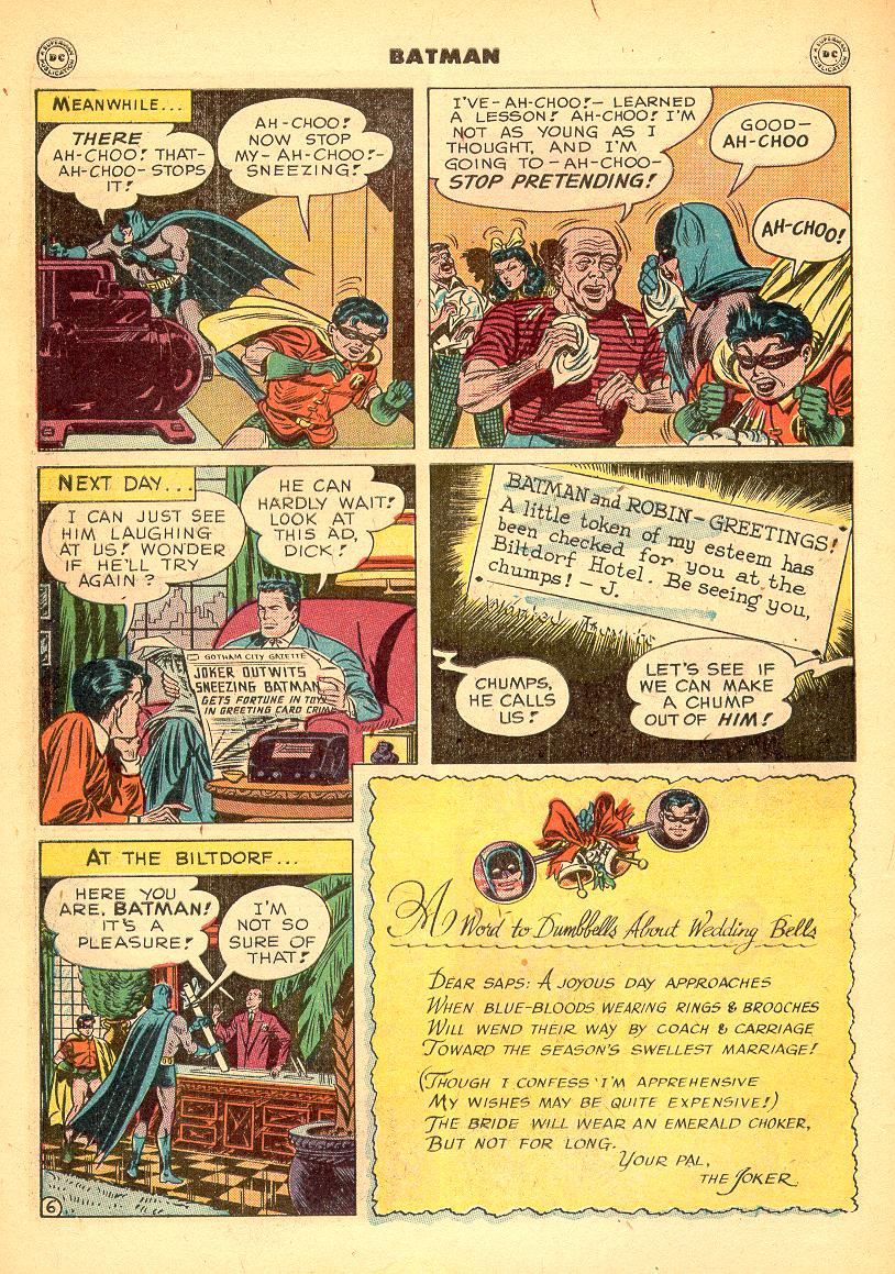 Read online Batman (1940) comic -  Issue #46 - 8