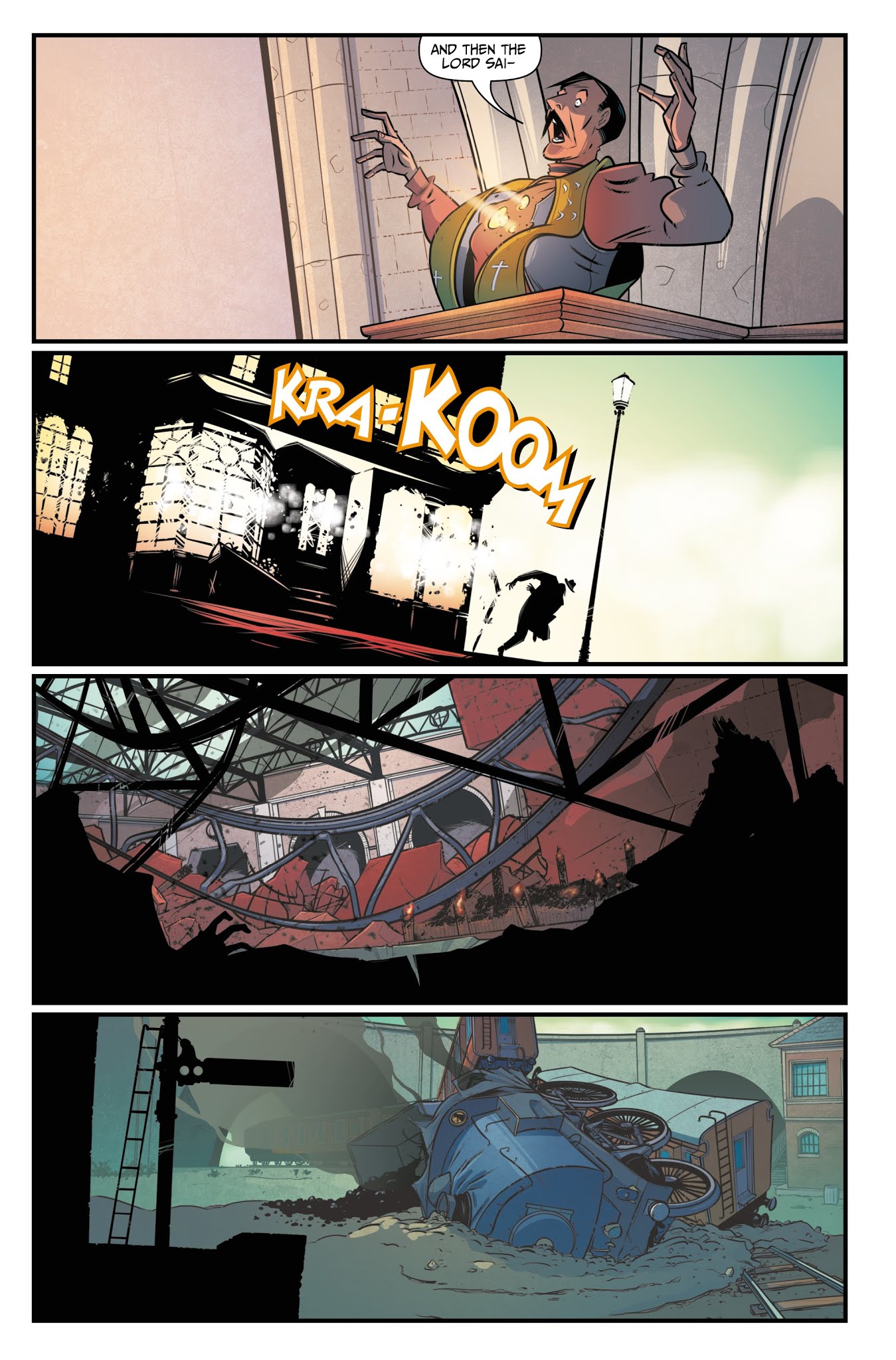 Read online Newbury & Hobbes: The Undying comic -  Issue #3 - 5