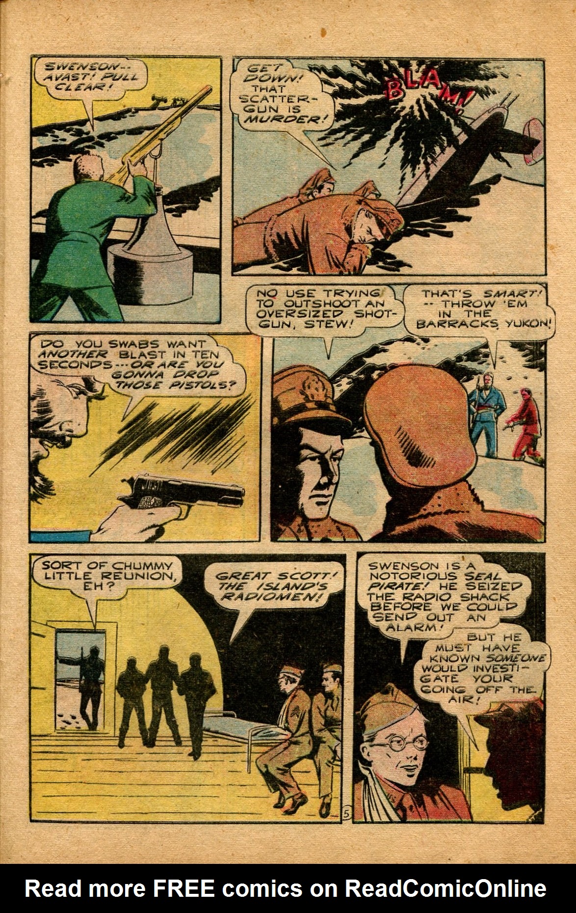 Read online Exciting Comics comic -  Issue #53 - 38