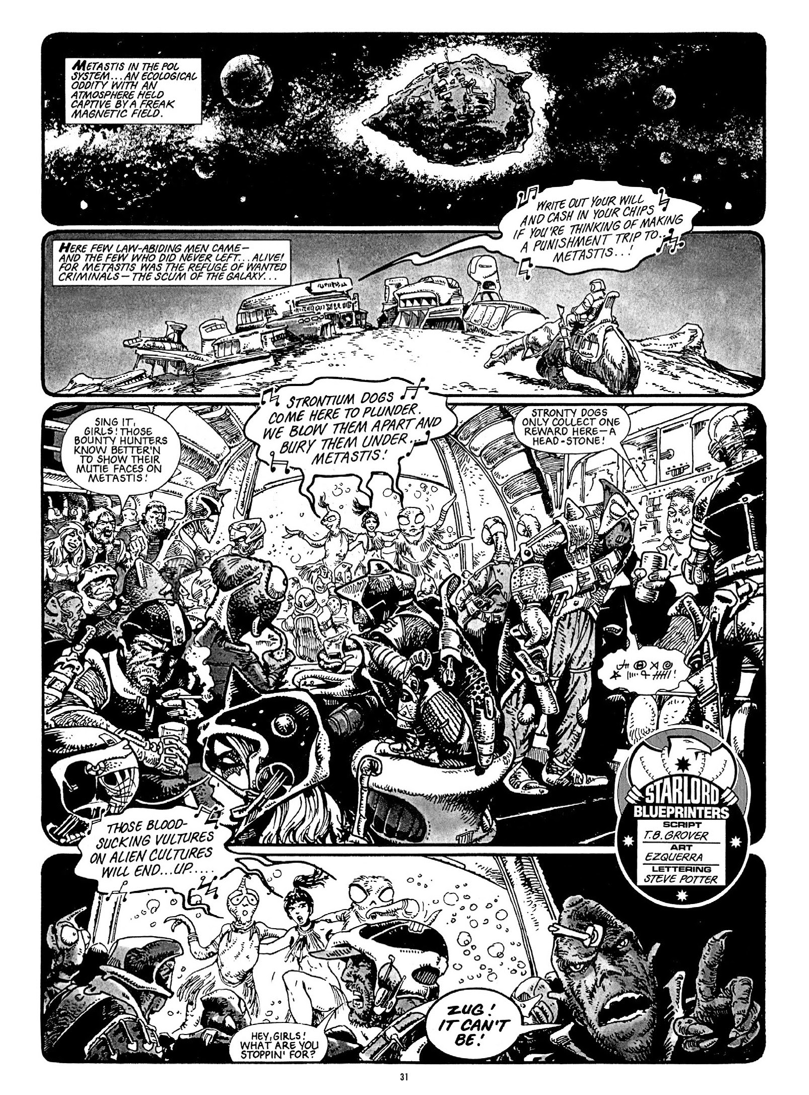 Read online Strontium Dog Search and Destroy: The Starlord Years comic -  Issue # TPB - 31