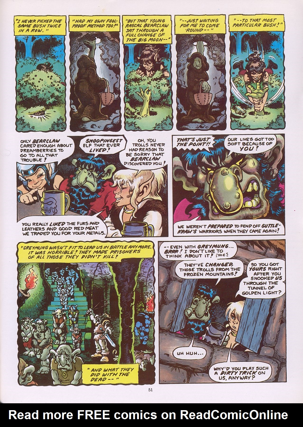 Read online ElfQuest (Starblaze Edition) comic -  Issue # TPB 2 - 61