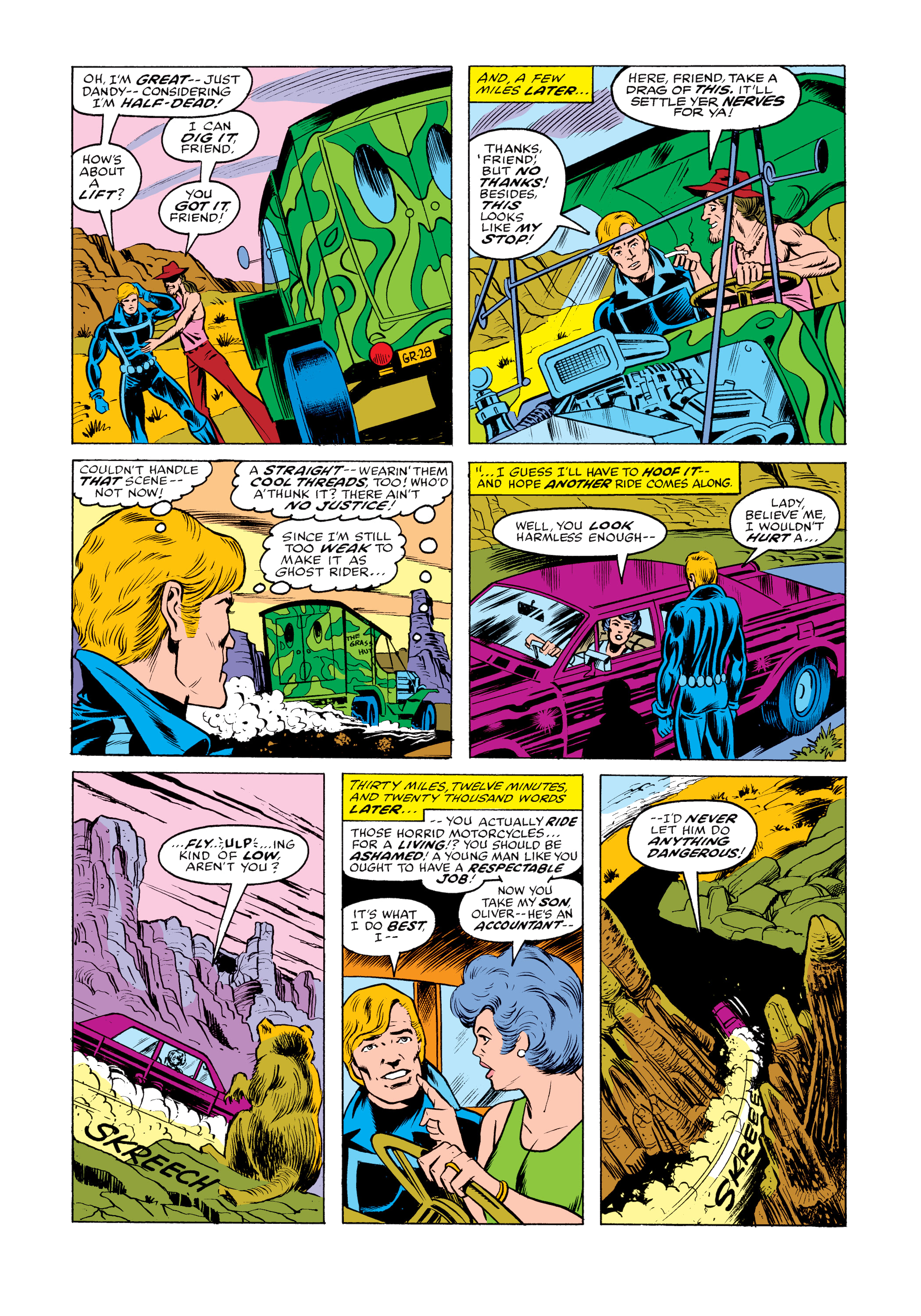 Read online Marvel Masterworks: Ghost Rider comic -  Issue # TPB 3 (Part 2) - 37