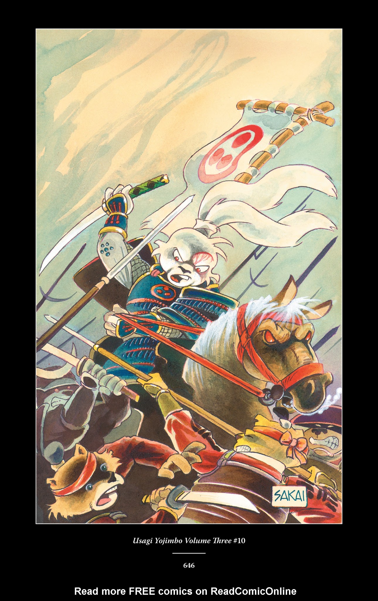 Read online The Usagi Yojimbo Saga comic -  Issue # TPB 2 - 636