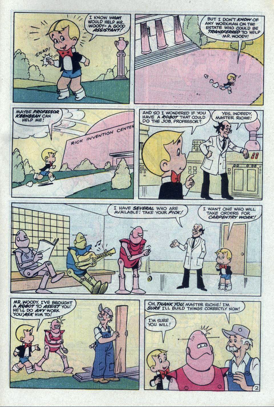 Read online Richie Rich And [...] comic -  Issue #8 - 30