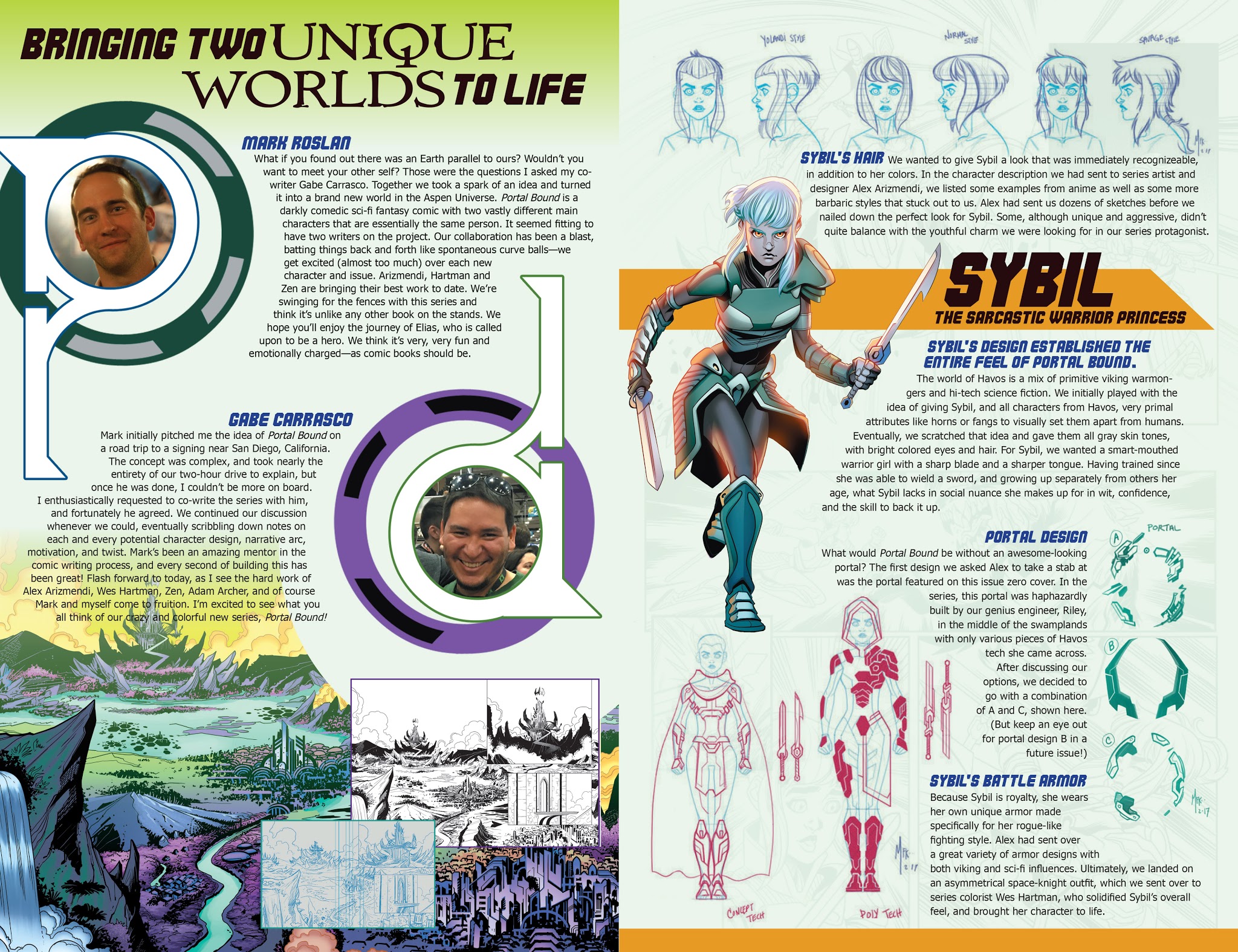 Read online Portal Bound comic -  Issue #0 - 16