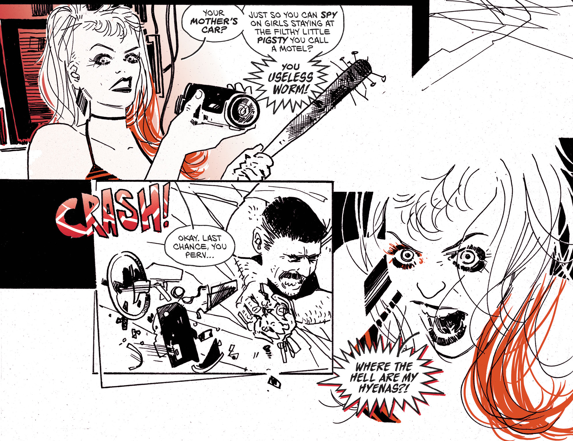 Read online Harley Quinn Black   White   Red comic -  Issue #10 - 5