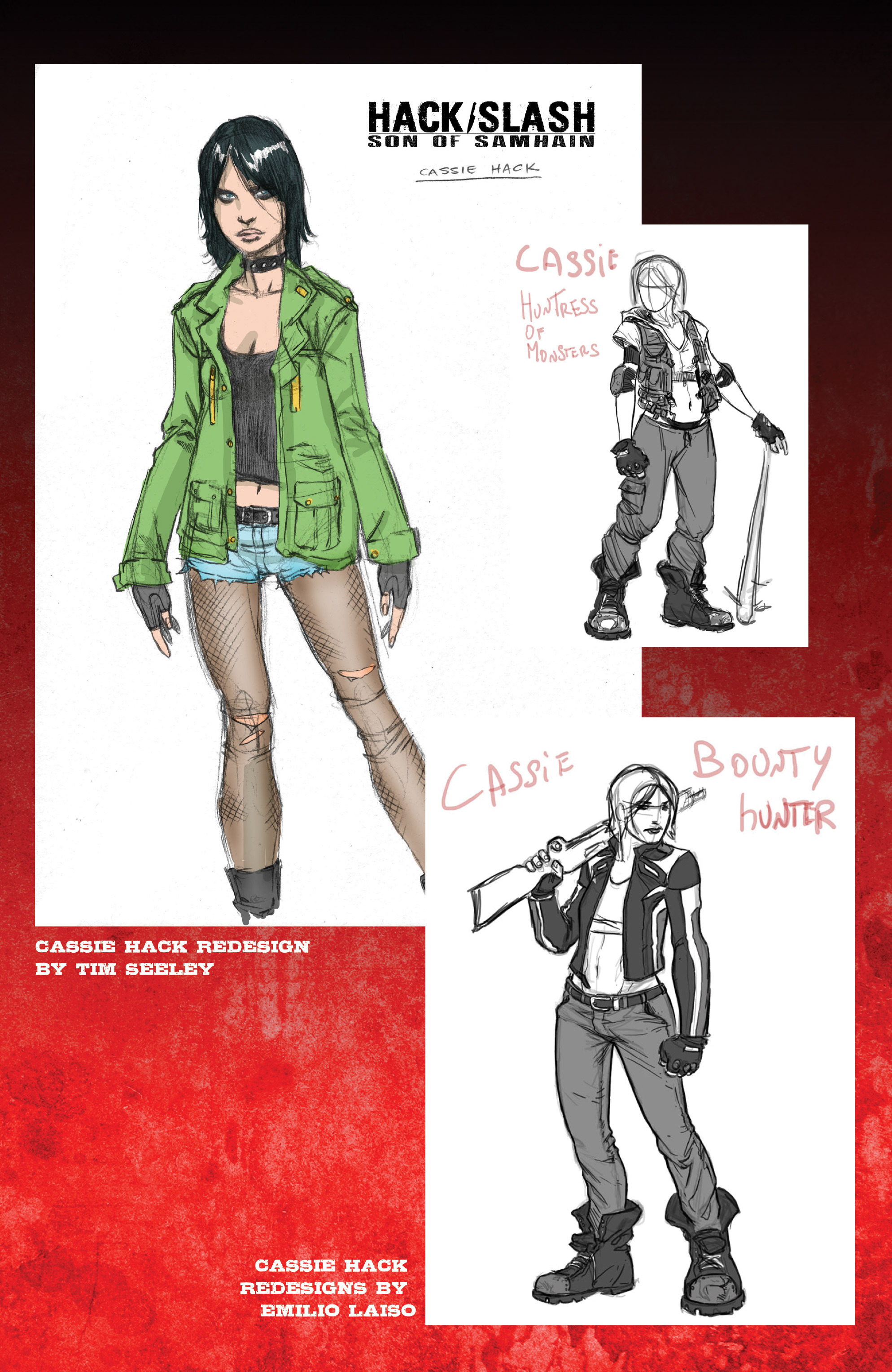 Read online Hack/Slash: Son of Samhain comic -  Issue # Full - 124