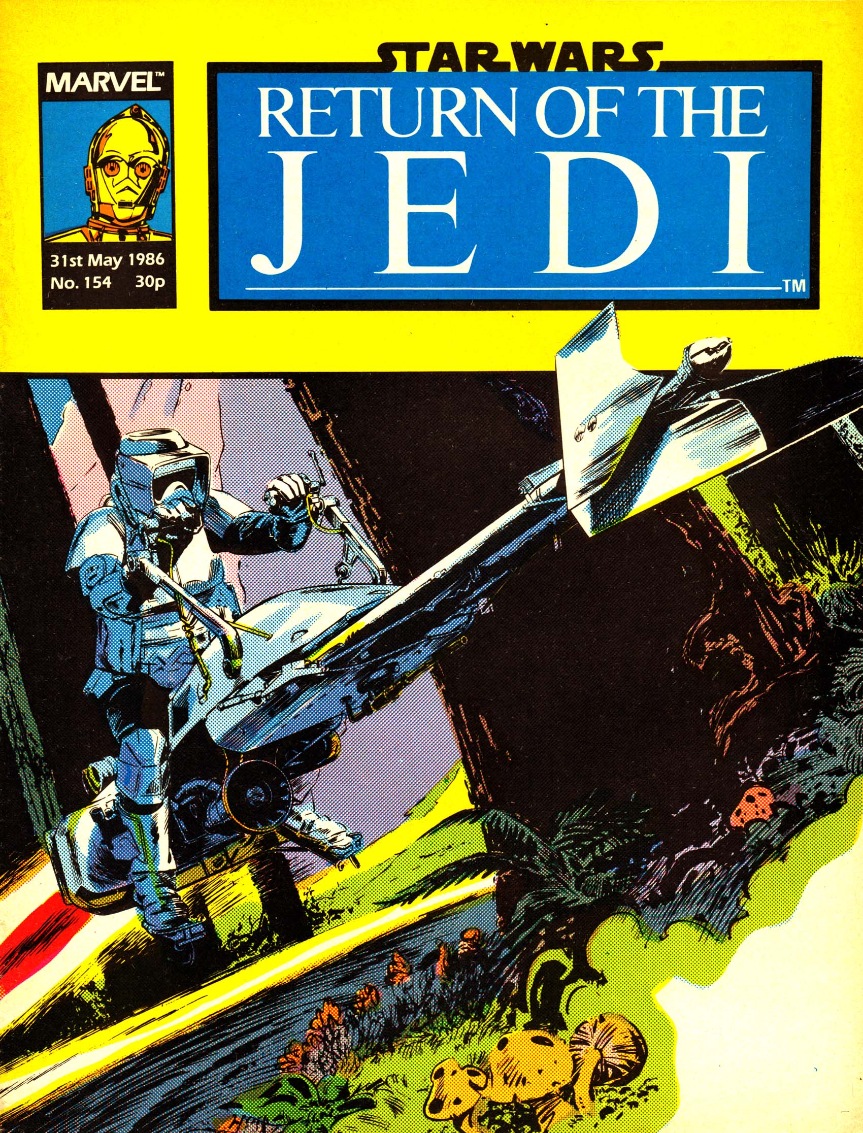 Read online Return of the Jedi comic -  Issue #154 - 1