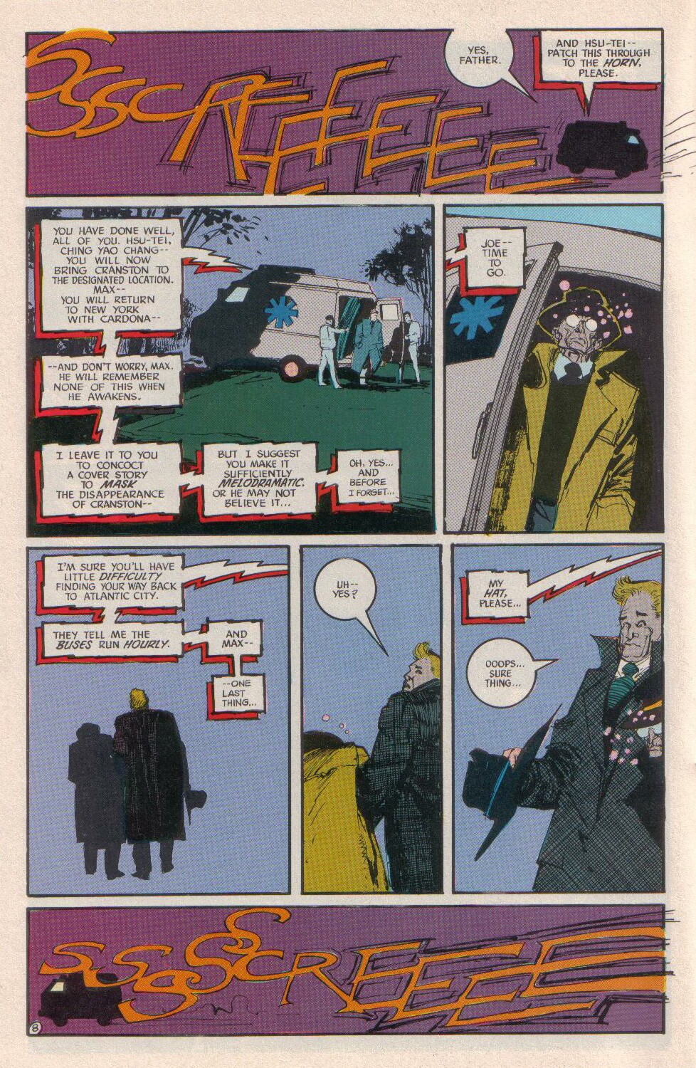Read online The Shadow (1987) comic -  Issue #2 - 9