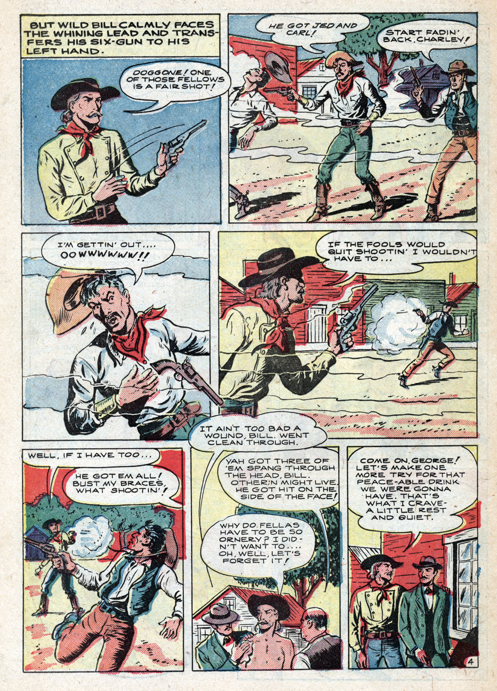 Read online Cowboy Western Comics (1948) comic -  Issue #20 - 35