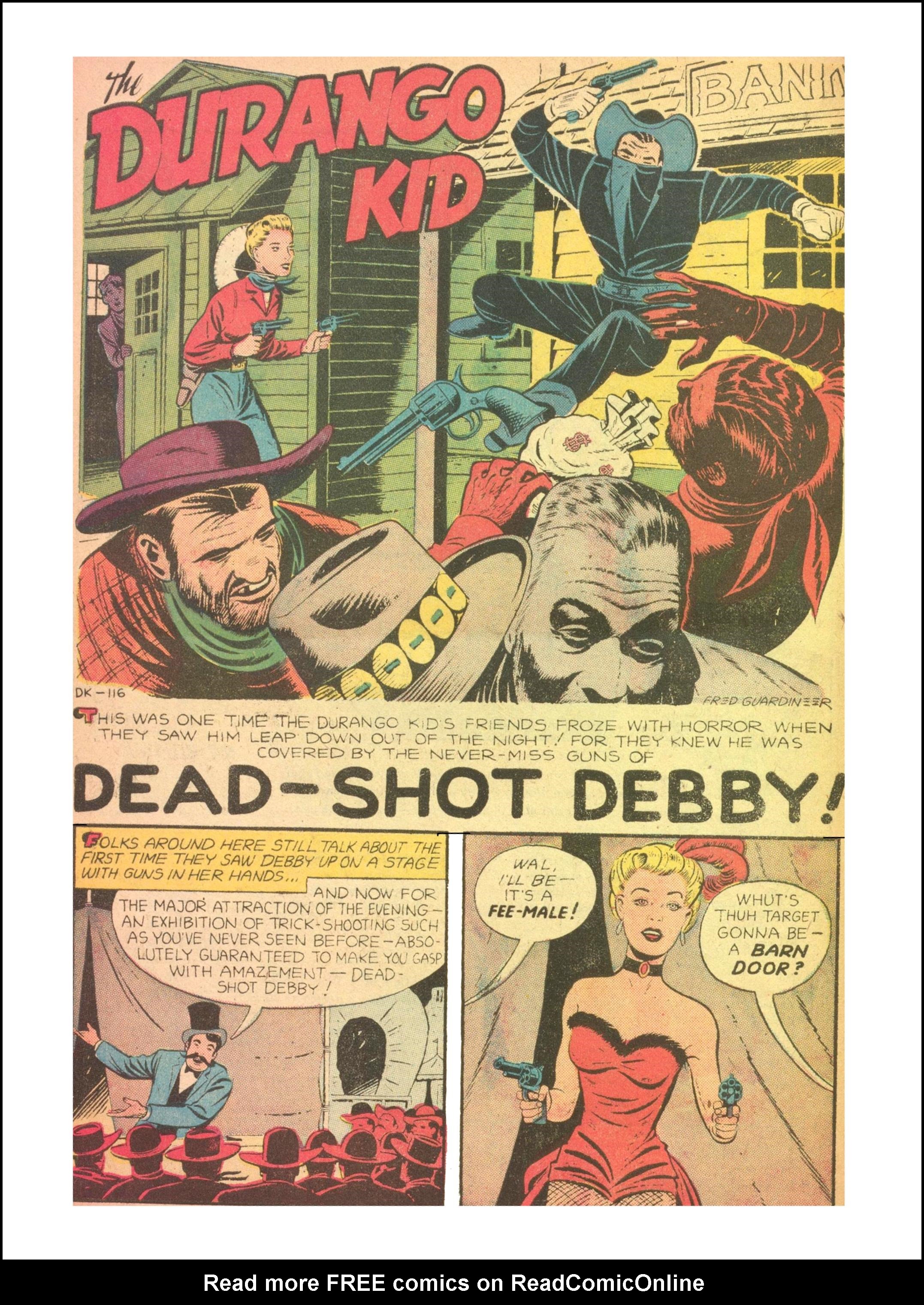 Read online Charles Starrett as The Durango Kid comic -  Issue #35 - 10