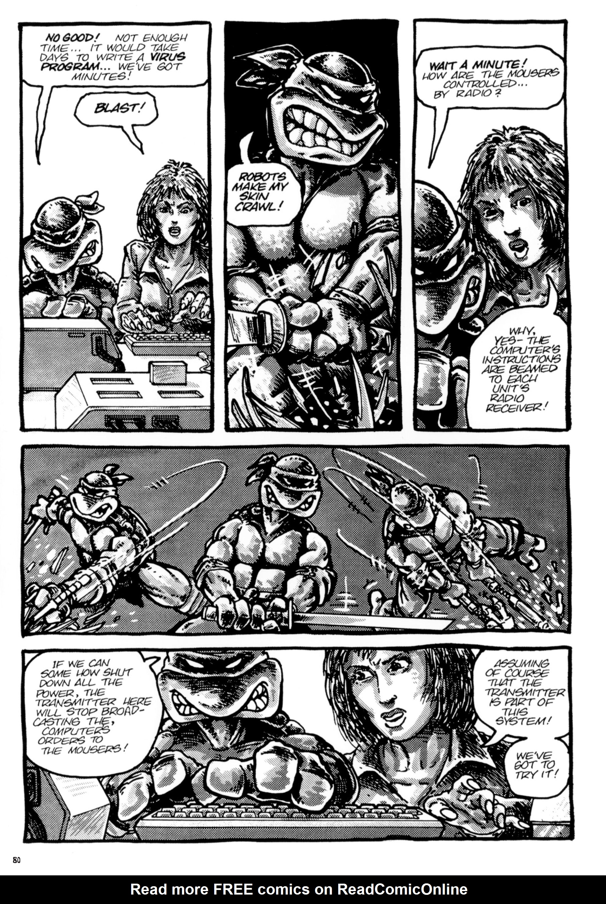 Read online Teenage Mutant Ninja Turtles: The Ultimate Collection comic -  Issue # TPB 1 (Part 1) - 78