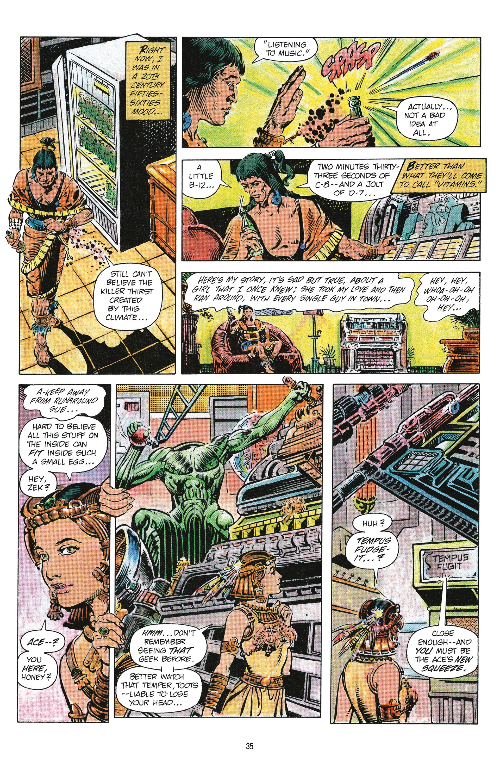 Read online Aztec Ace comic -  Issue # _The Complete Collection (Part 1) - 35