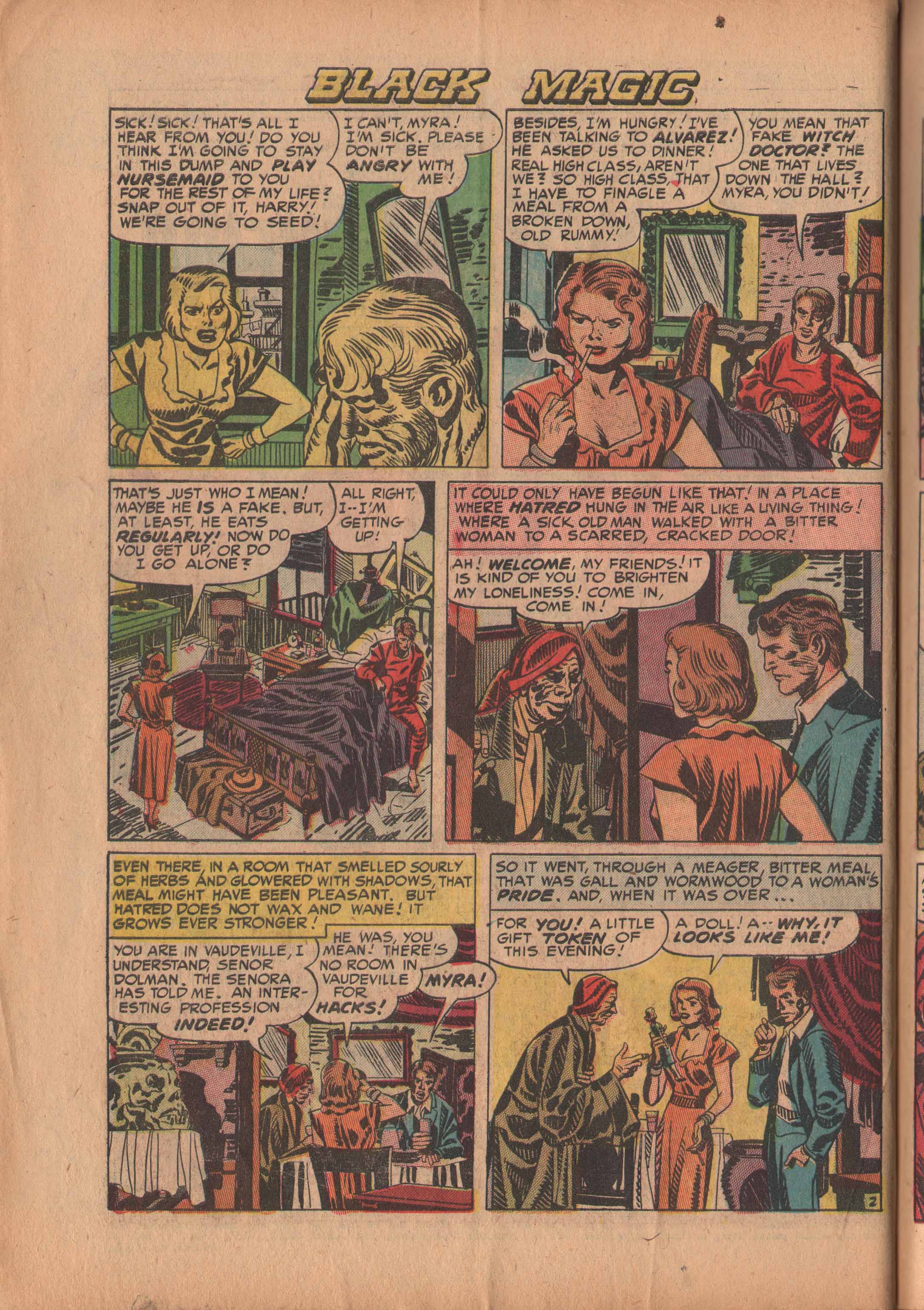 Read online Black Magic (1950) comic -  Issue #4 - 5
