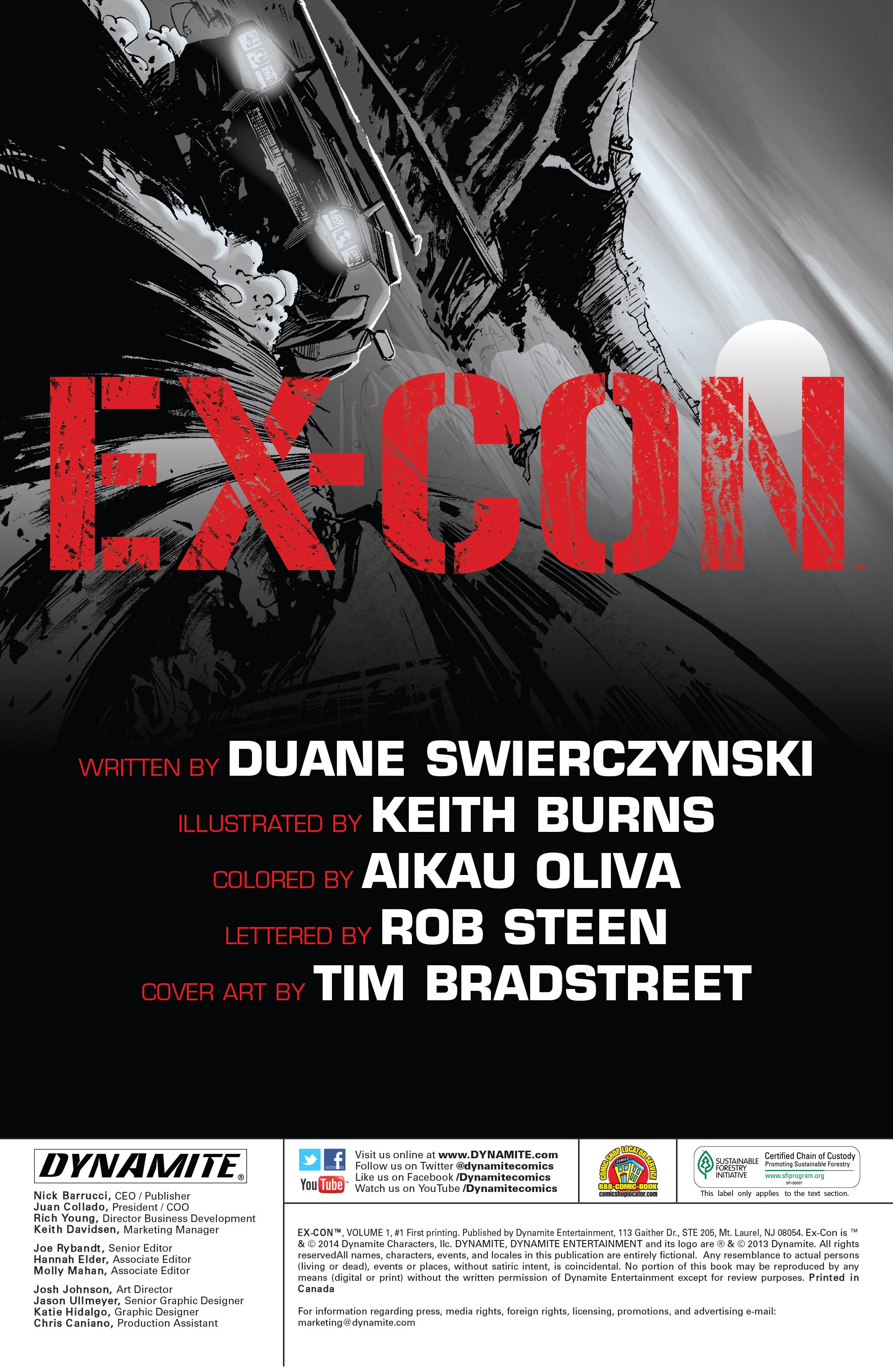 Read online Ex-Con comic -  Issue #1 - 2