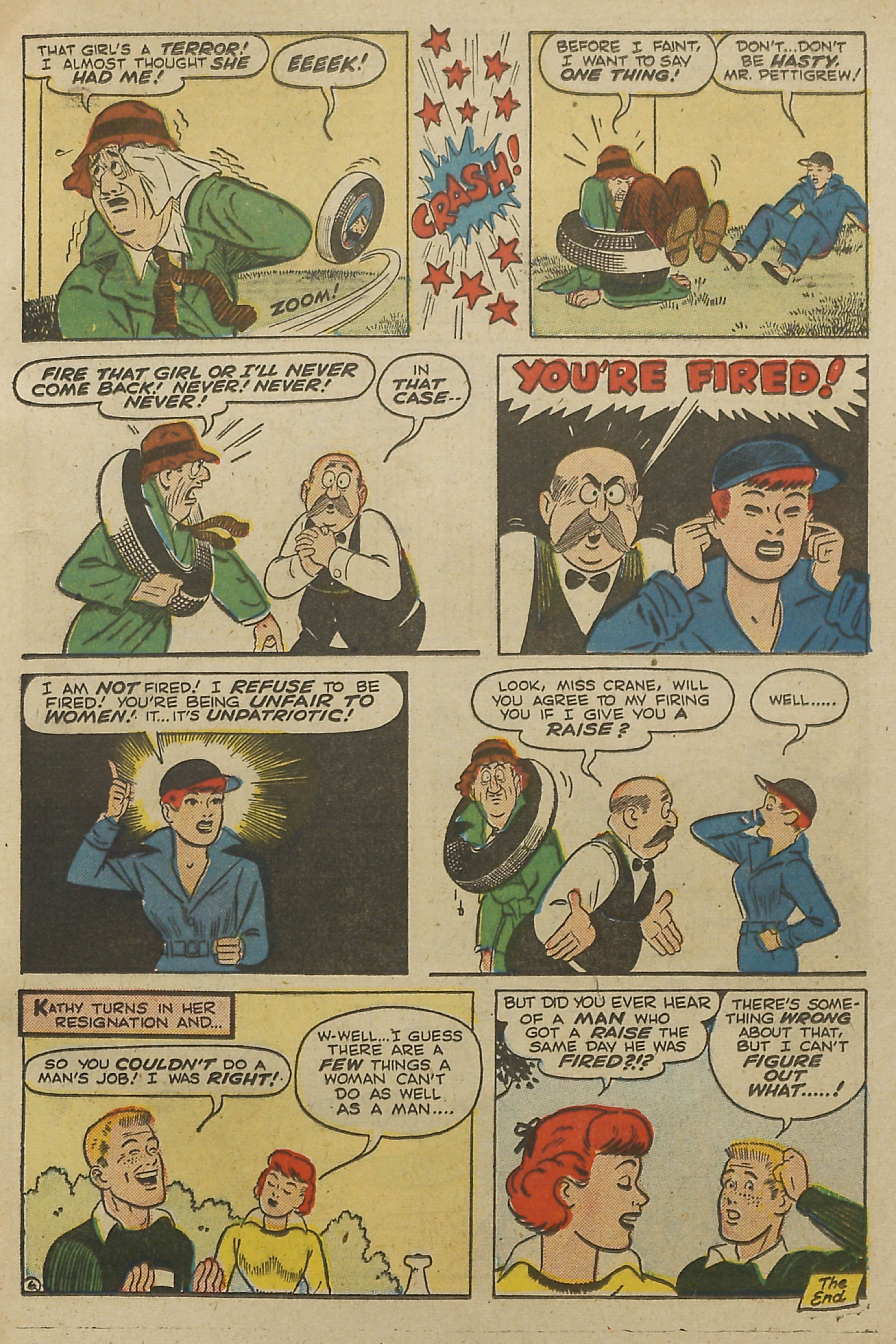 Read online Kathy (1949) comic -  Issue #4 - 17