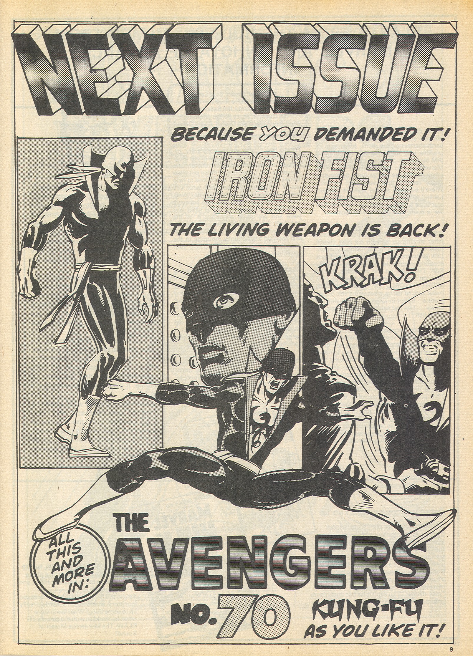 Read online The Avengers (1973) comic -  Issue #69 - 9