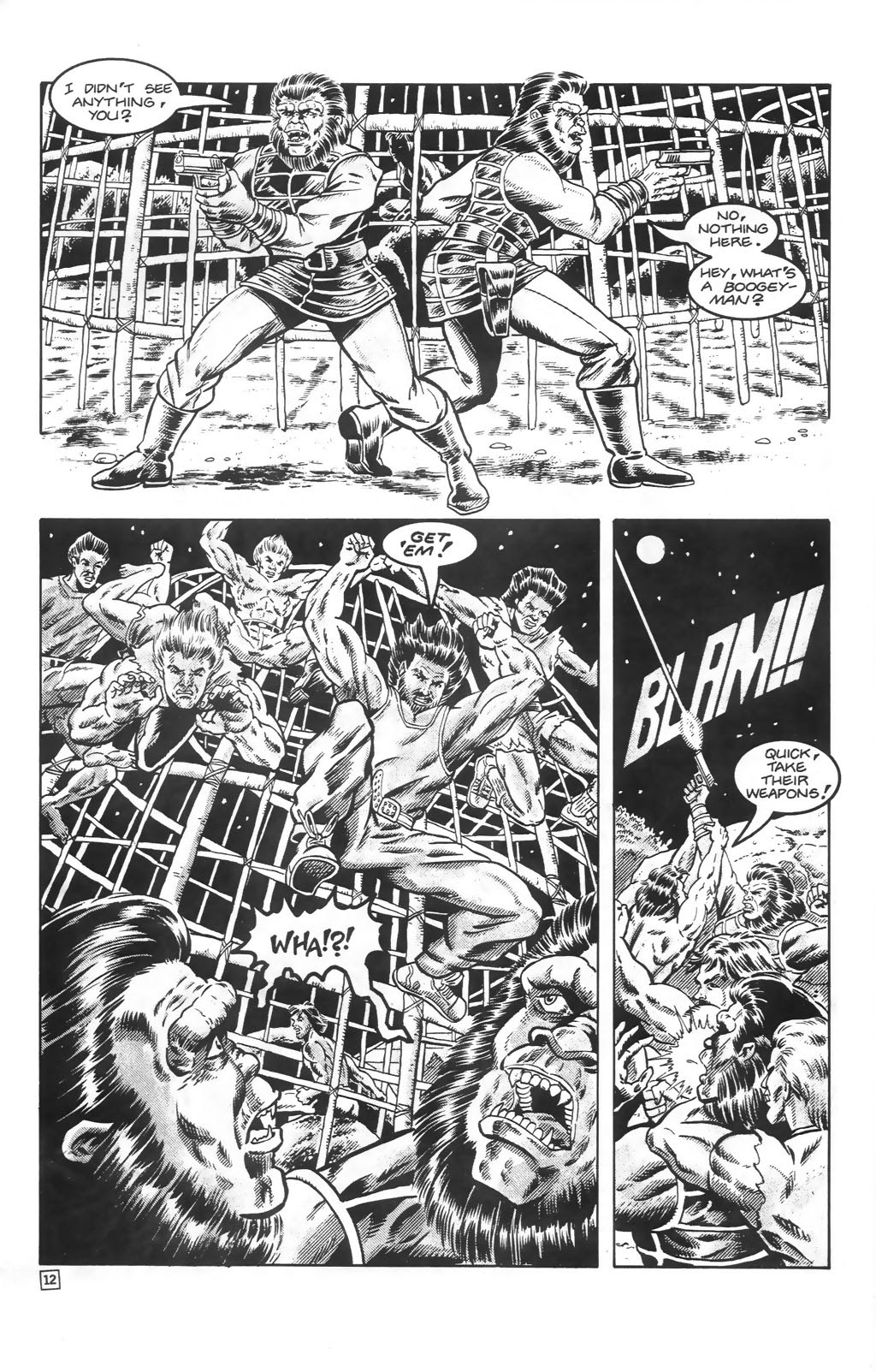 Read online Planet of the Apes: Blood of the Apes comic -  Issue #2 - 14