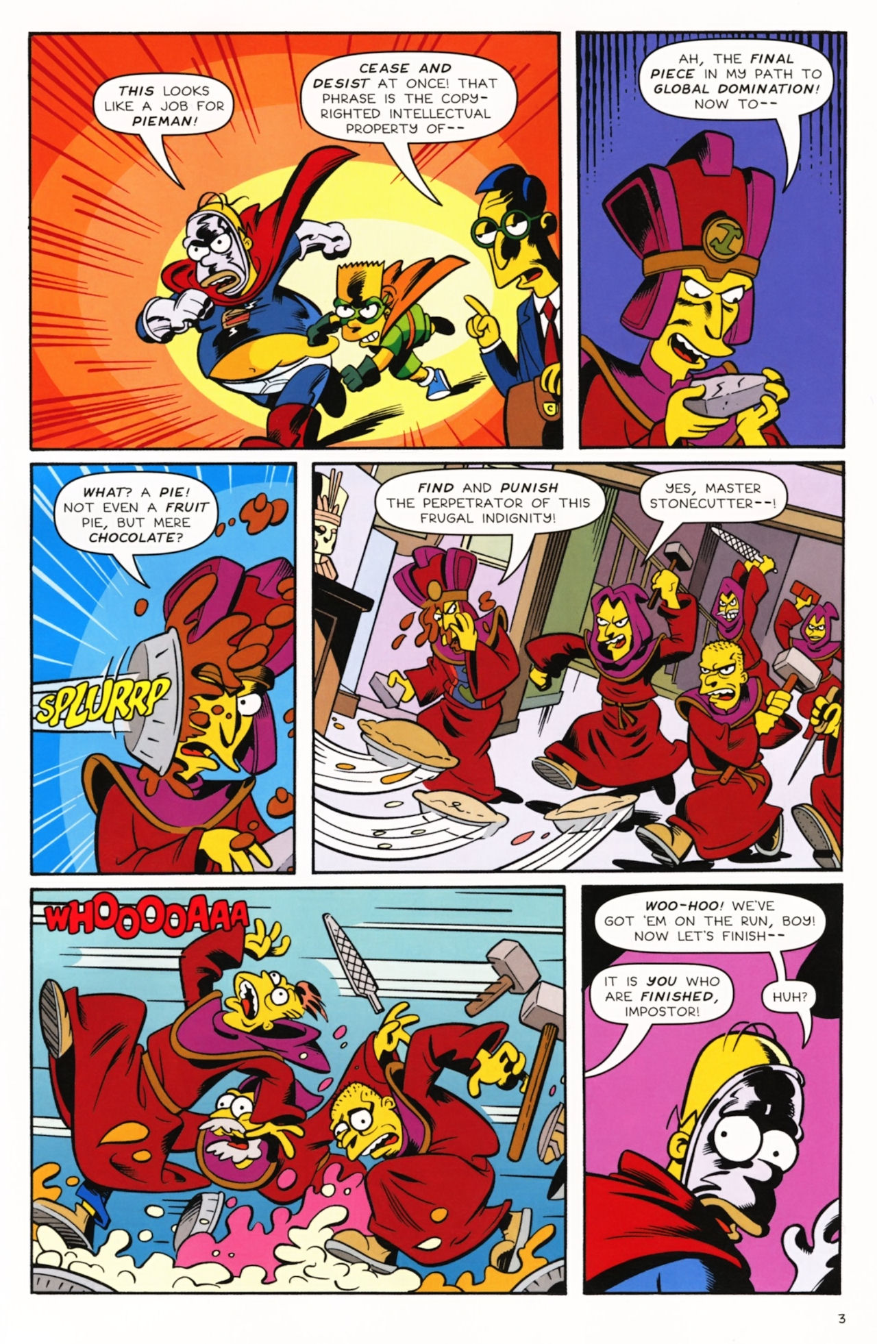 Read online Bongo Comics Presents Simpsons Super Spectacular comic -  Issue #11 - 5