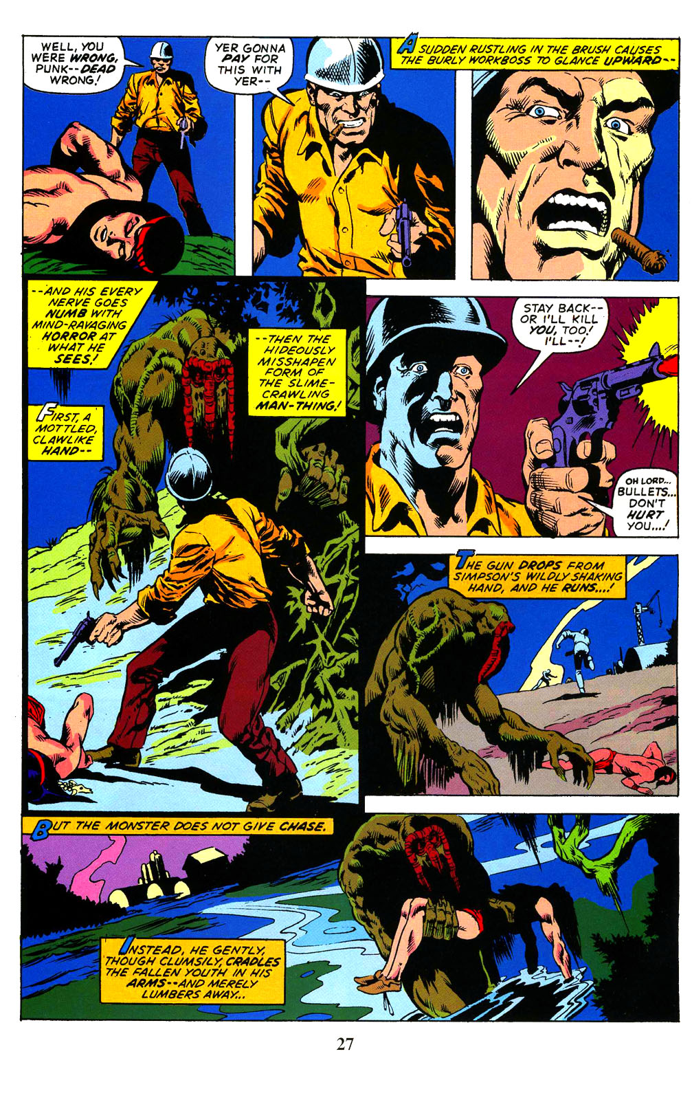 Read online Marvel Milestones: Blade, Man-Thing and Satana comic -  Issue # Full - 29