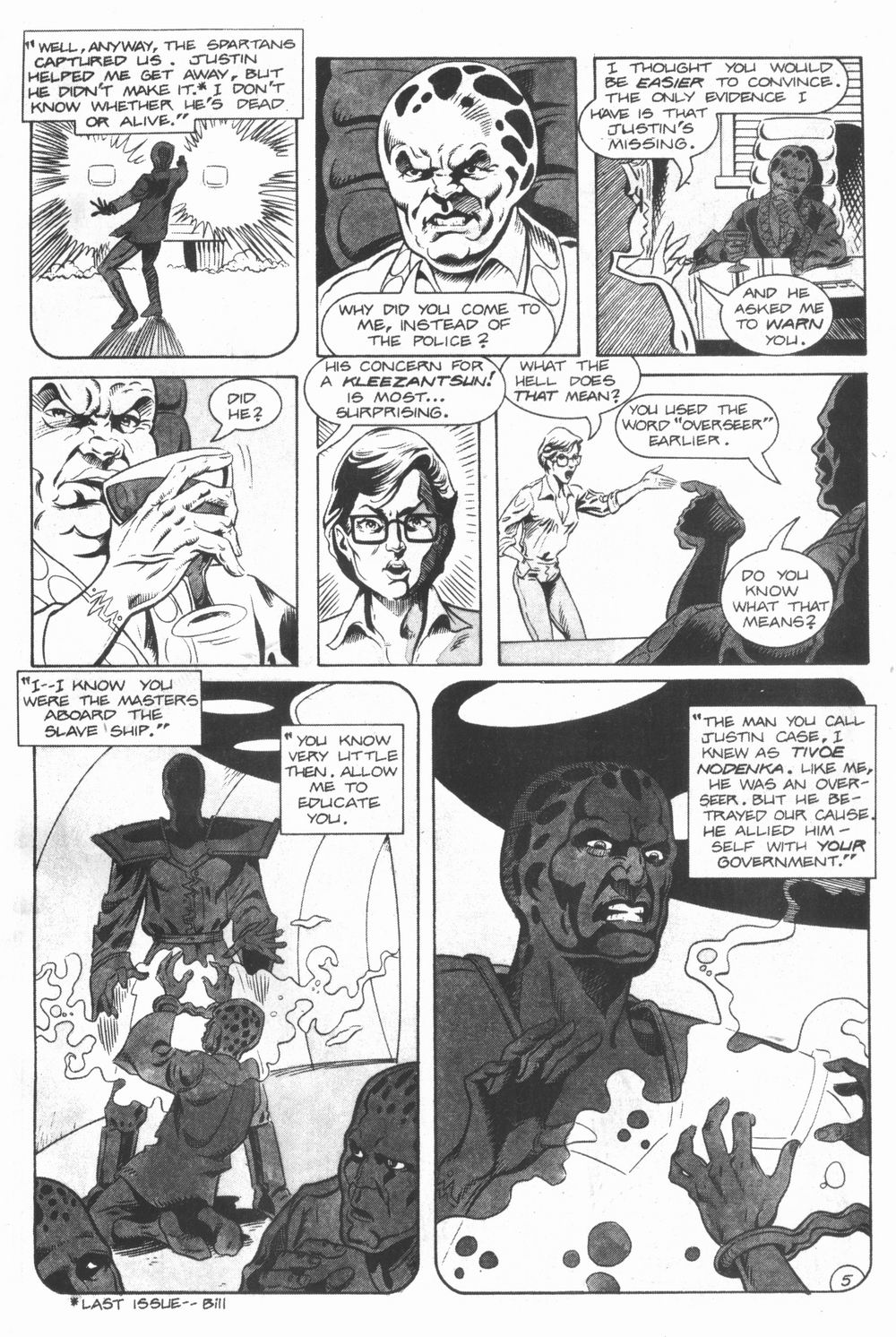 Read online Alien Nation: The Spartans comic -  Issue #4 - 7