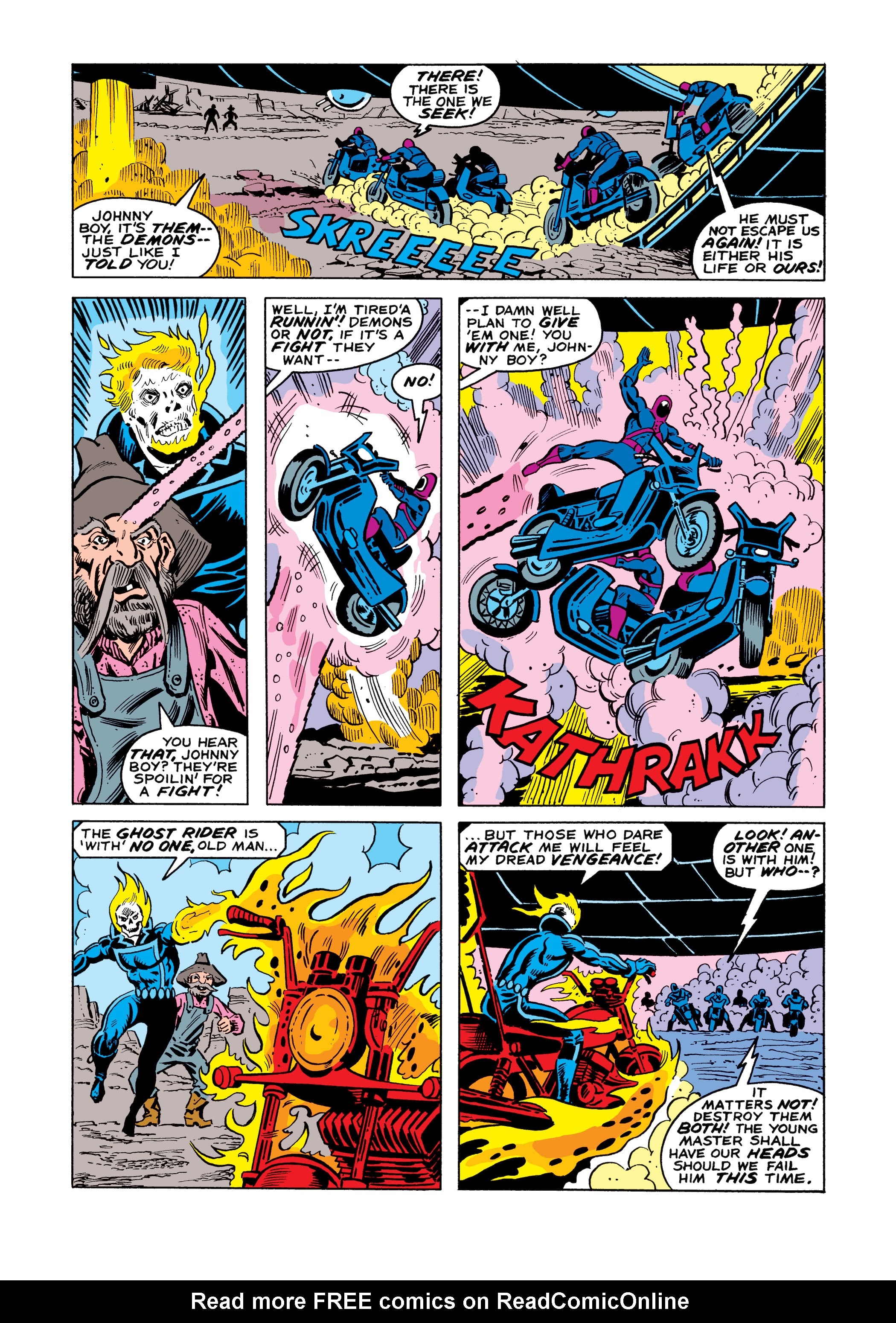 Read online Marvel Masterworks: Ghost Rider comic -  Issue # TPB 3 (Part 3) - 35
