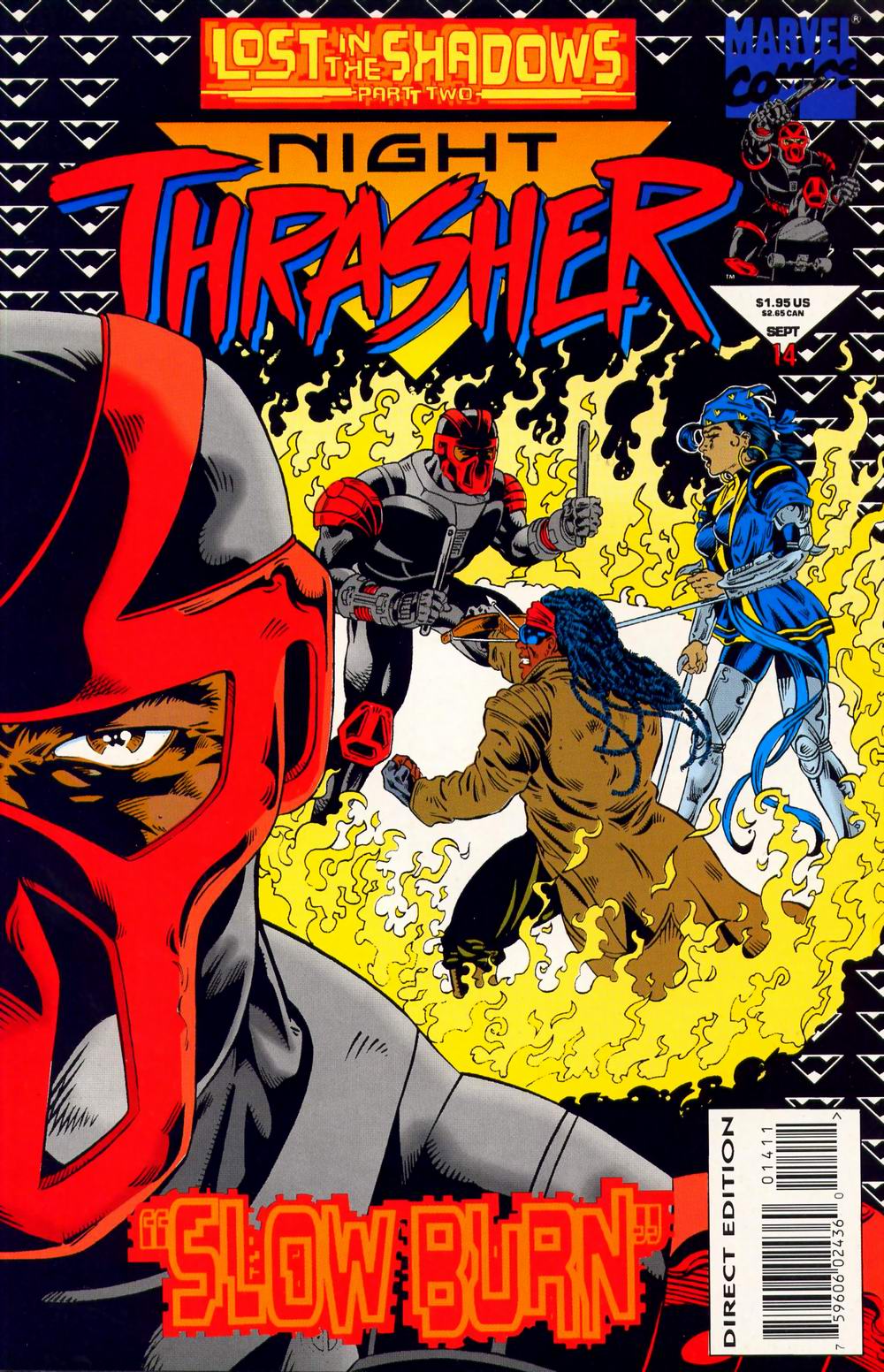 Read online Night Thrasher comic -  Issue #14 - 1