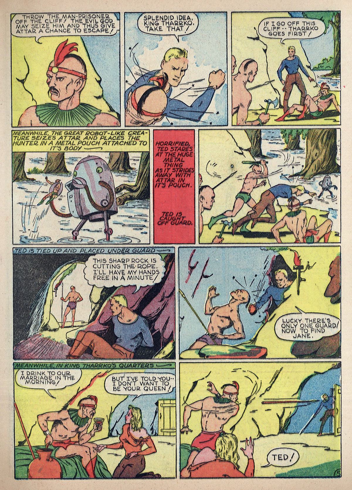 Read online Exciting Comics comic -  Issue #3 - 7