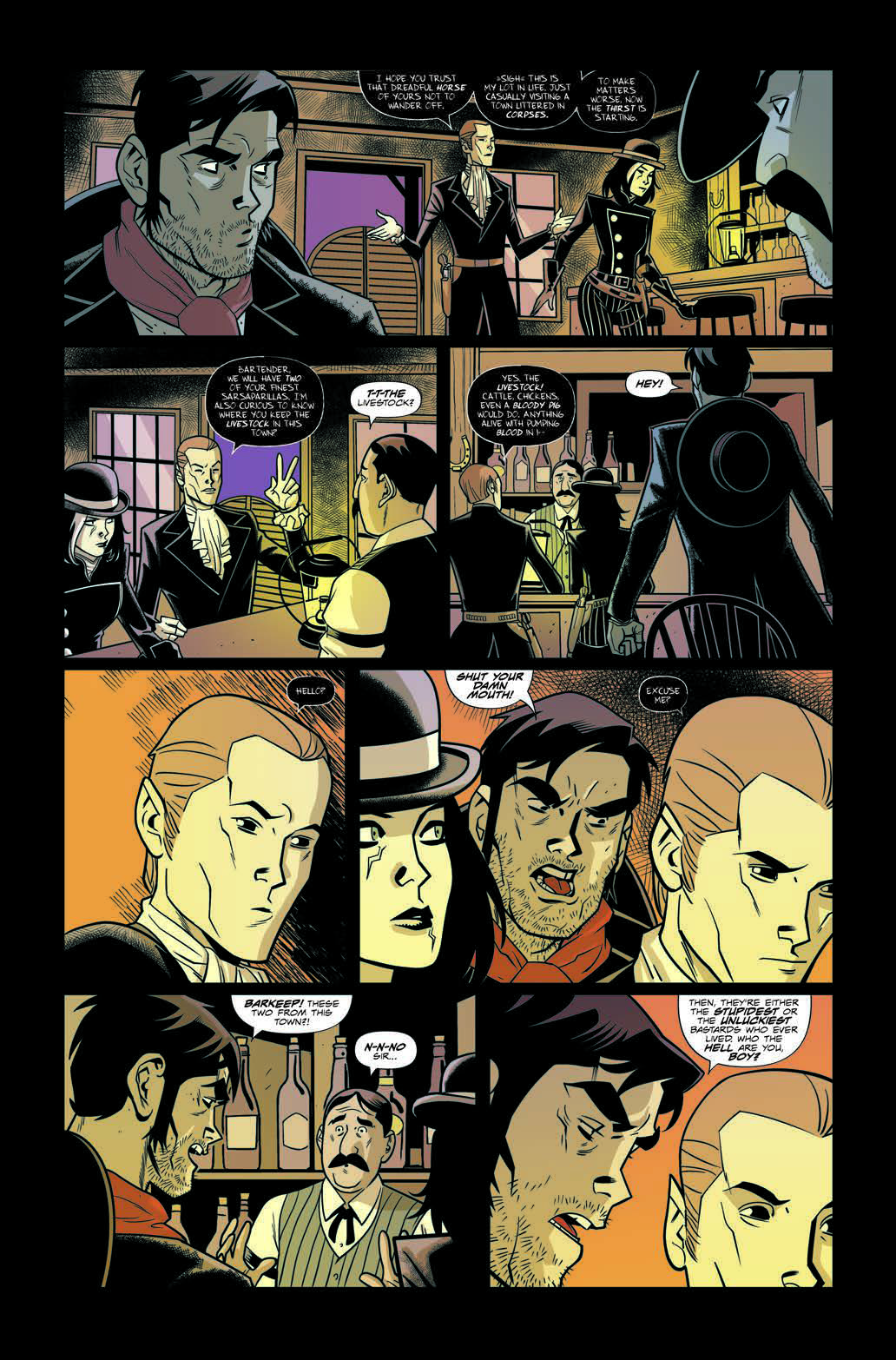 Read online Midnight Western Theatre comic -  Issue #1 - 10