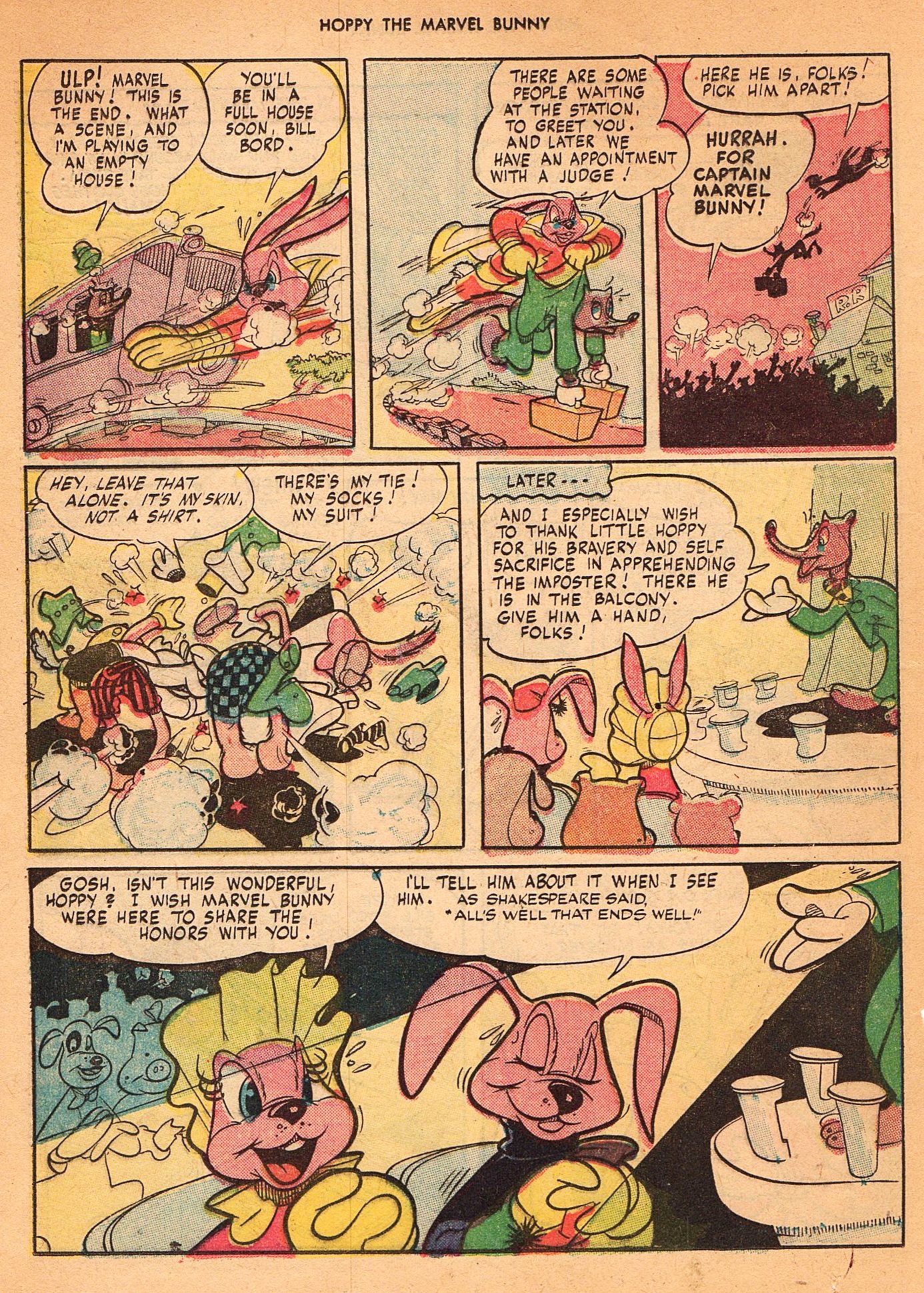 Read online Hoppy The Marvel Bunny comic -  Issue #8 - 36