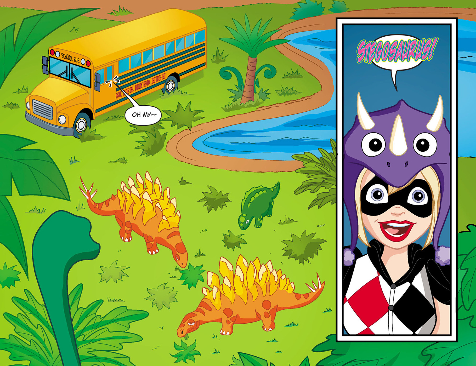 Read online DC Super Hero Girls: Past Times at Super Hero High comic -  Issue #1 - 18