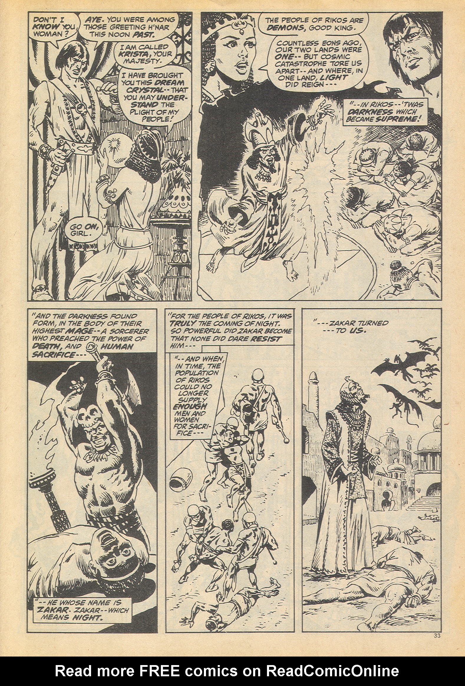 Read online The Savage Sword of Conan (1975) comic -  Issue #17 - 33