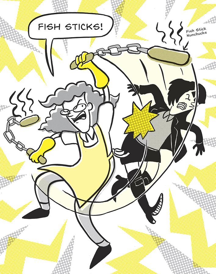 Read online Lunch Lady and the Schoolwide Scuffle comic -  Issue # TPB - 71