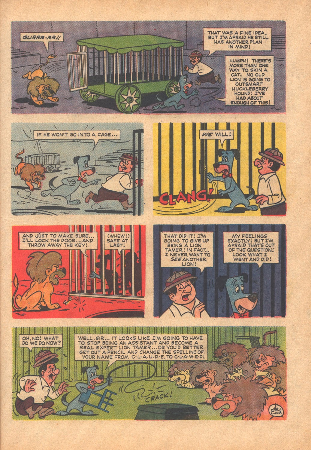 Read online Huckleberry Hound (1960) comic -  Issue #19 - 25