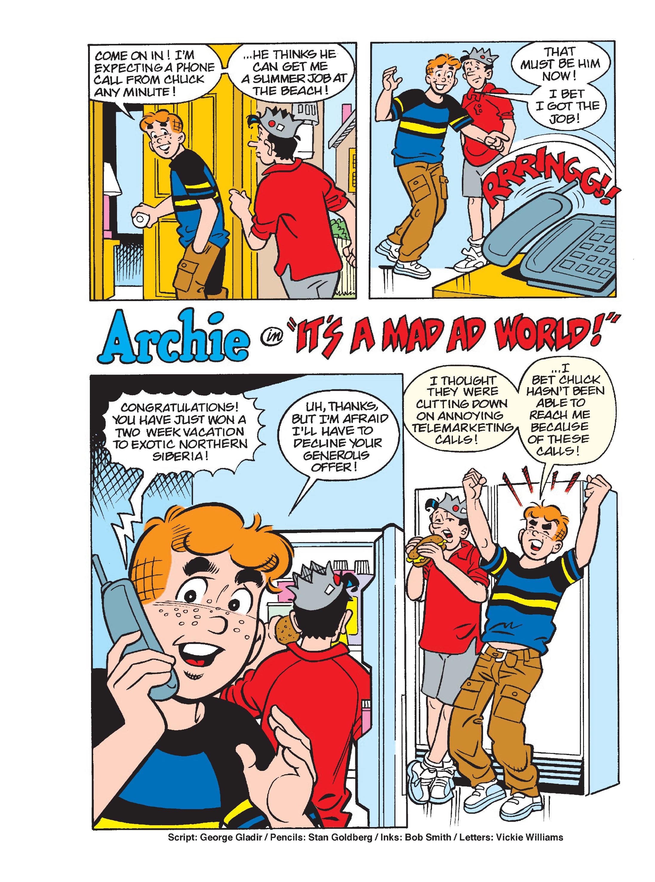 Read online Archie's Double Digest Magazine comic -  Issue #311 - 60