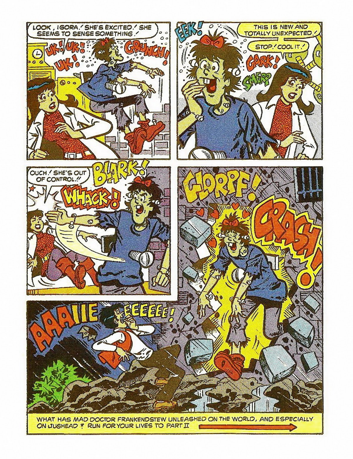 Read online Archie's Double Digest Magazine comic -  Issue #56 - 214