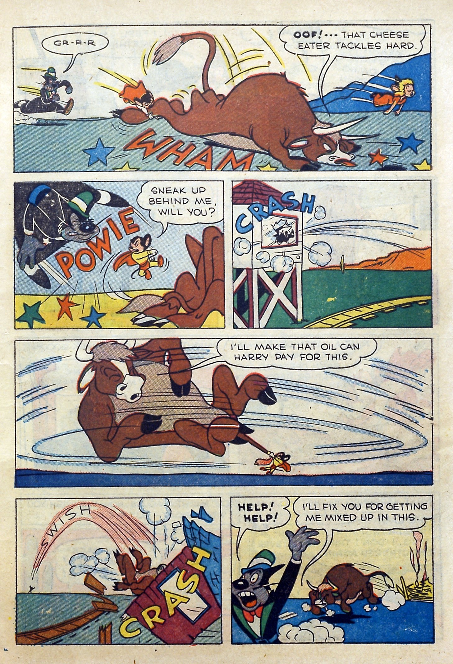 Read online Paul Terry's Mighty Mouse Comics comic -  Issue #13 - 9
