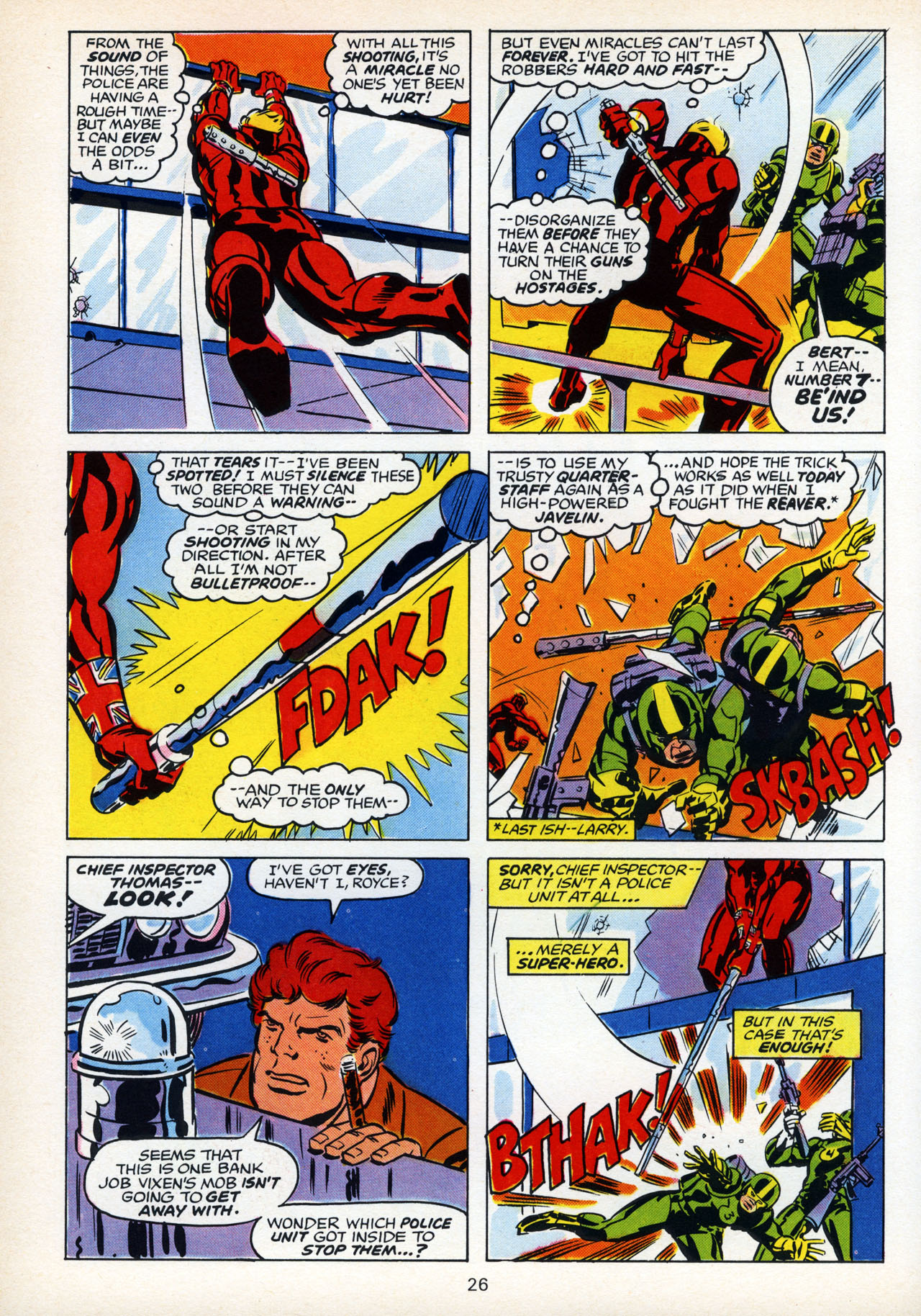 Read online Captain Britain (1976) comic -  Issue # _Annual - 25