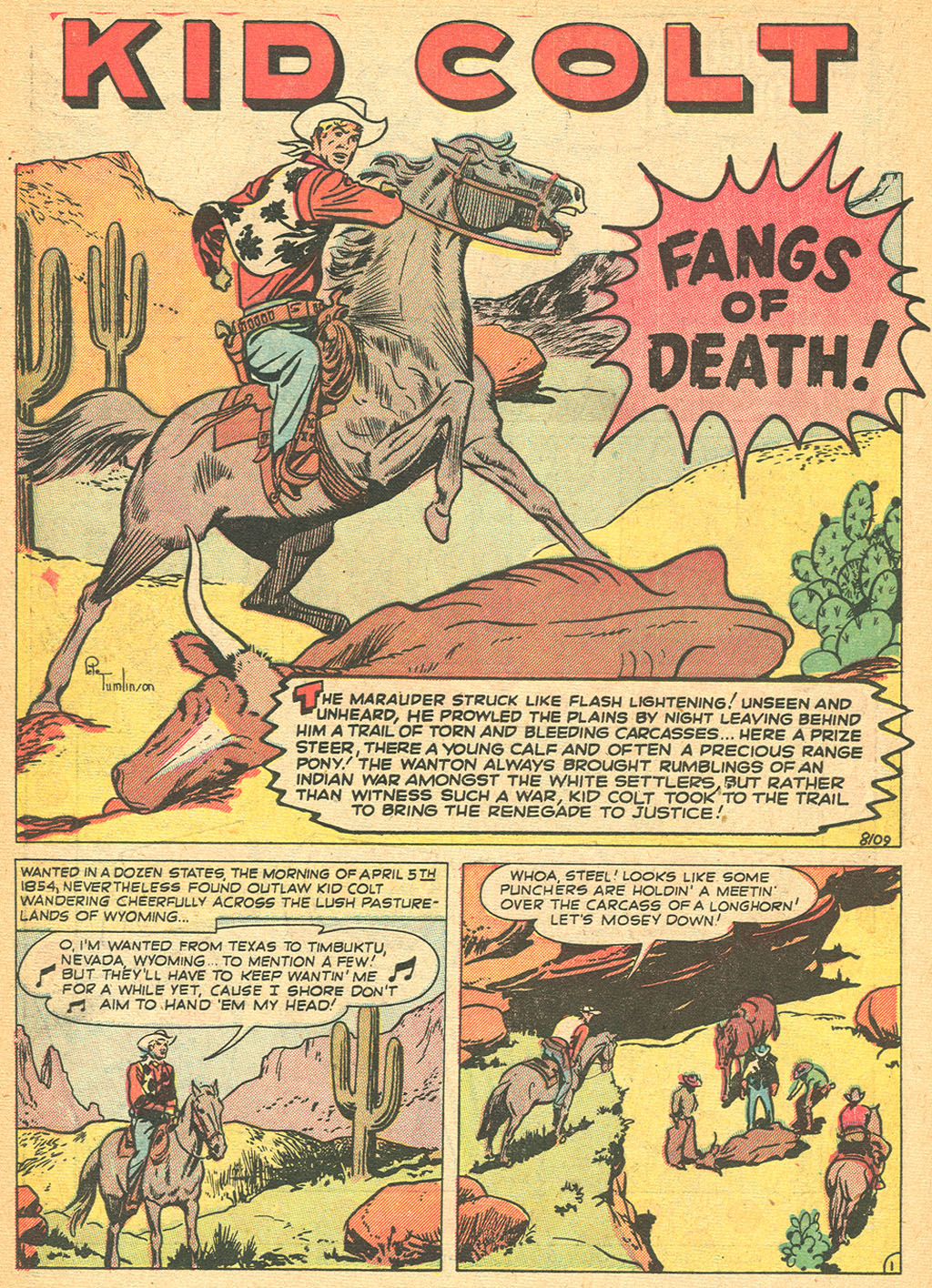Read online Kid Colt Outlaw comic -  Issue #15 - 12