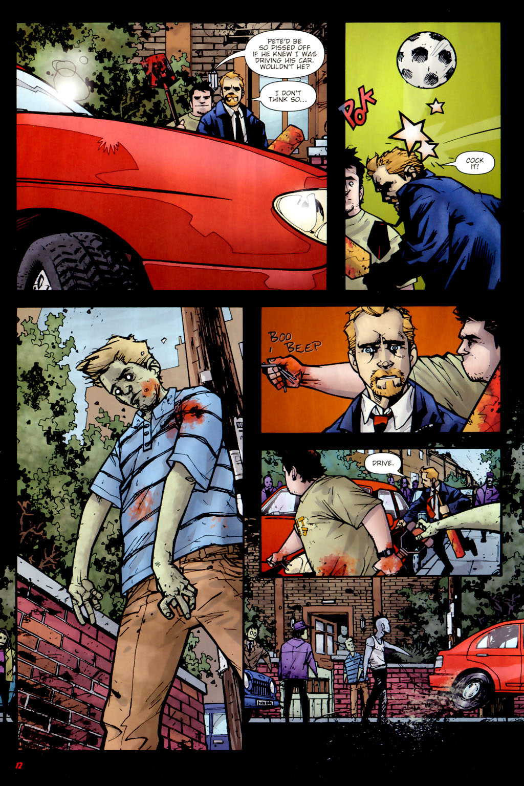 Read online Shaun of the Dead (2005) comic -  Issue #2 - 14