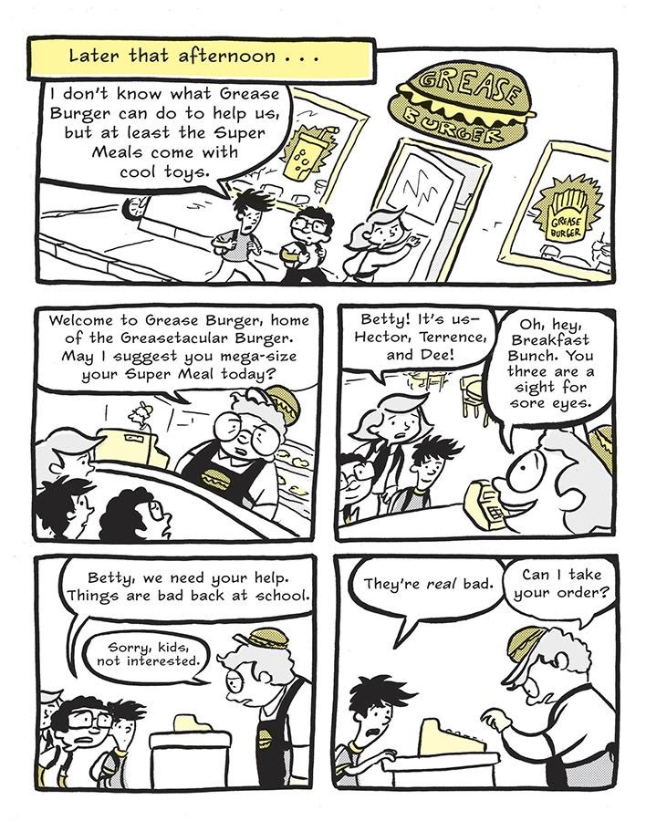 Read online Lunch Lady and the Schoolwide Scuffle comic -  Issue # TPB - 16