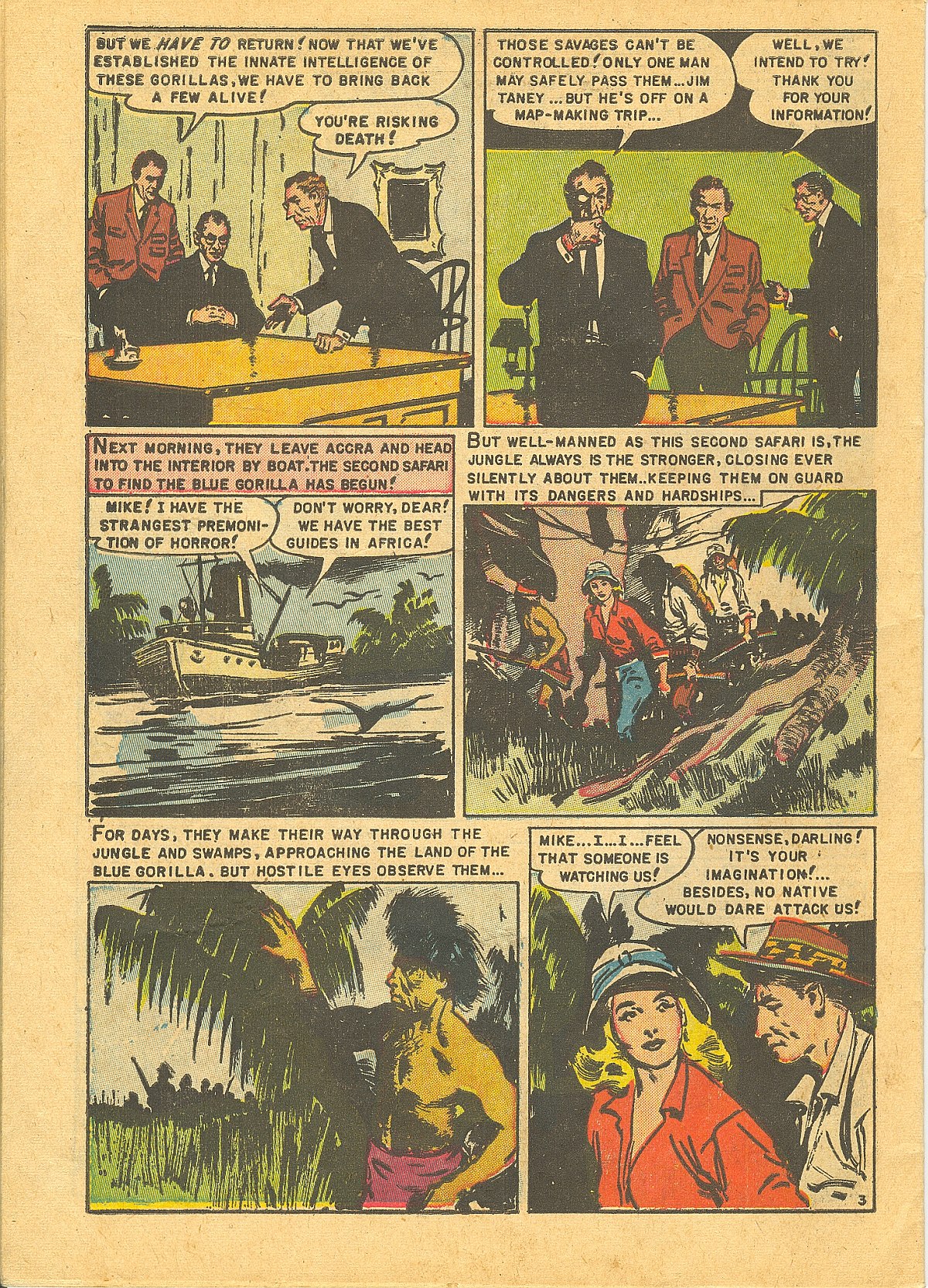 Read online Taanda White Princess of the Jungle comic -  Issue #5 - 31