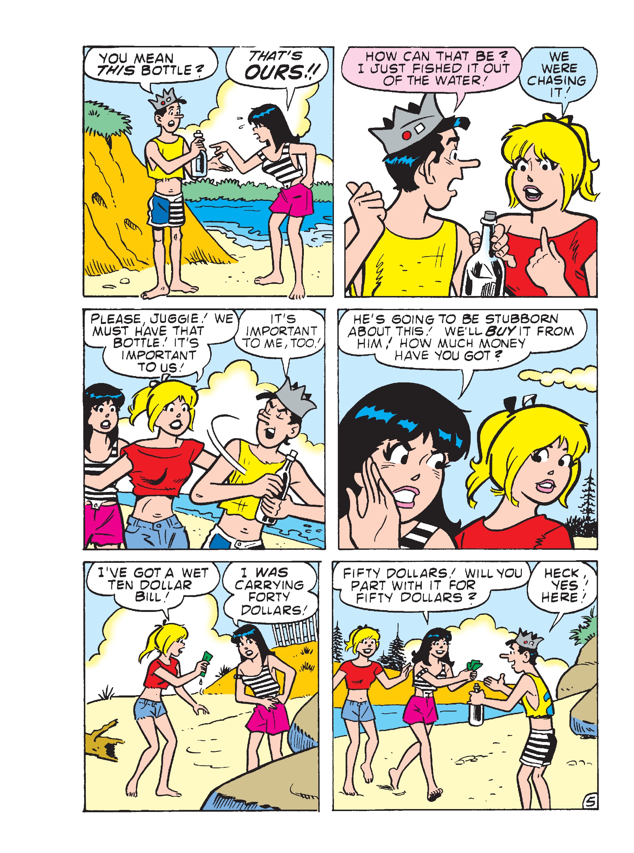 Read online World of Betty & Veronica Digest comic -  Issue #7 - 122