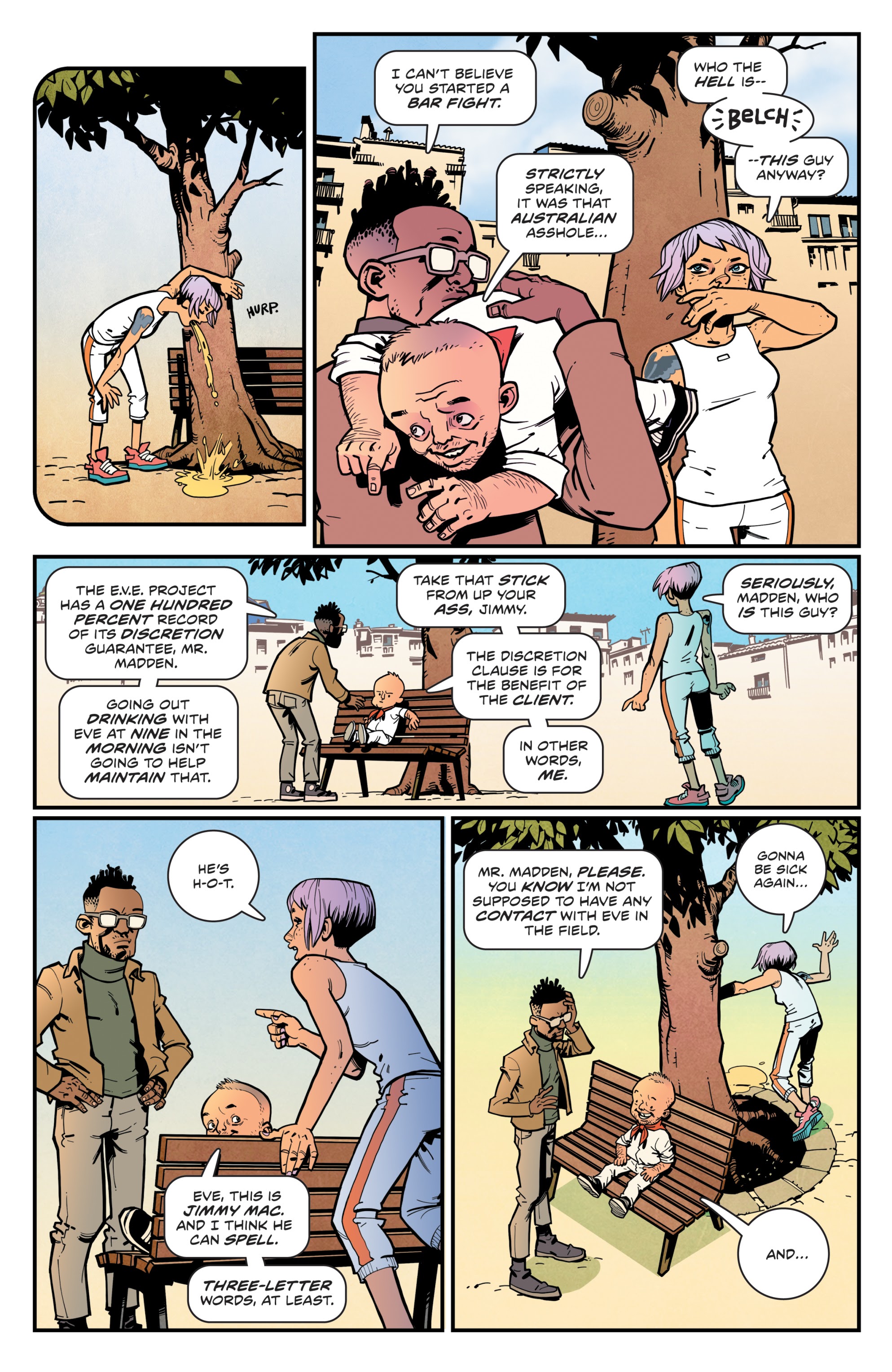 Read online Eve Stranger comic -  Issue # _TPB - 34