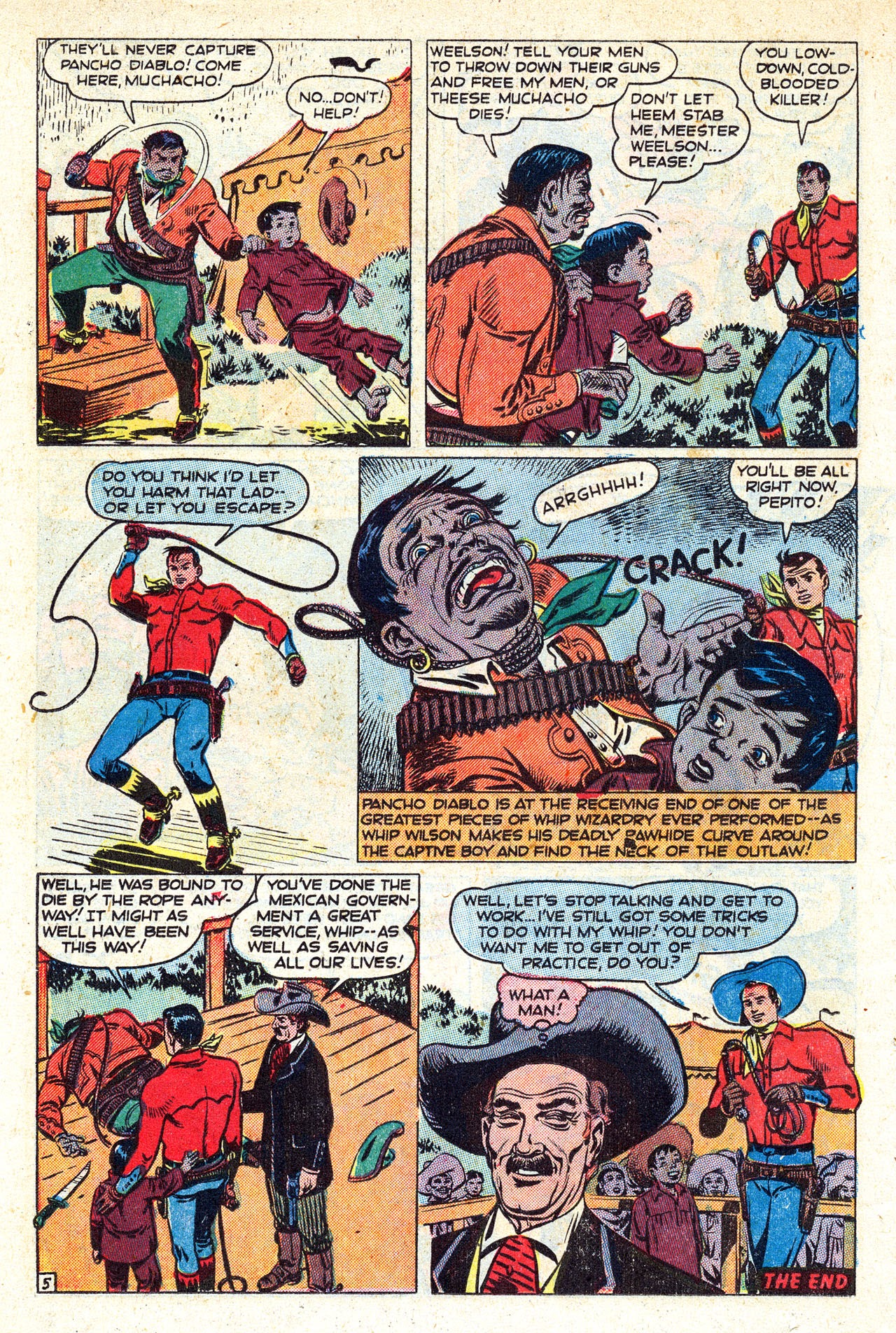 Read online Whip Wilson comic -  Issue #9 - 38