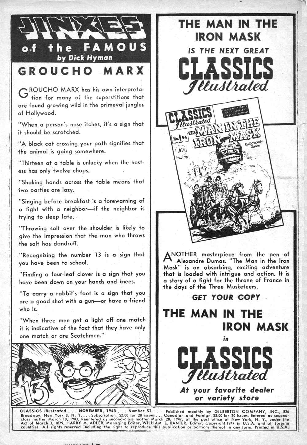 Read online Classics Illustrated comic -  Issue #53 - 2