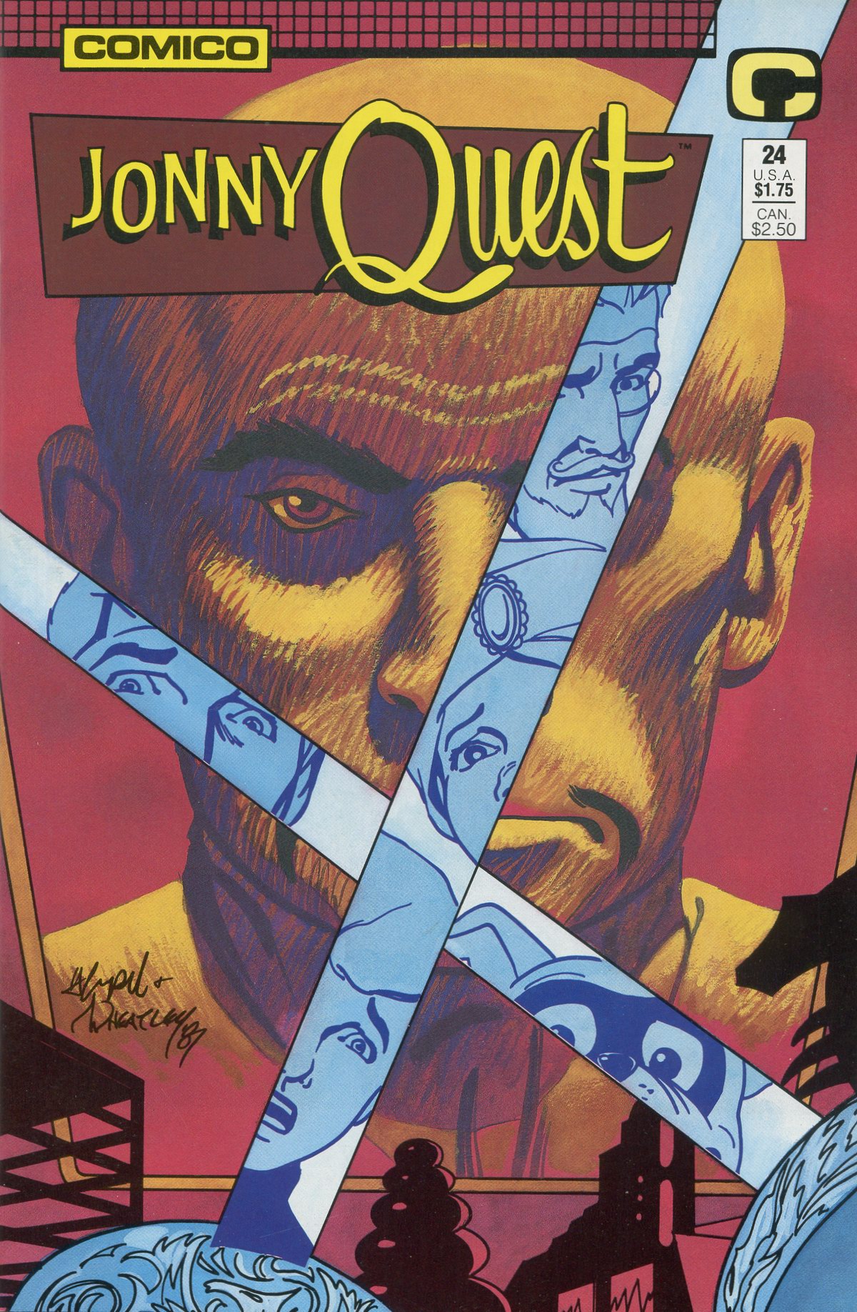 Read online Jonny Quest comic -  Issue #24 - 1